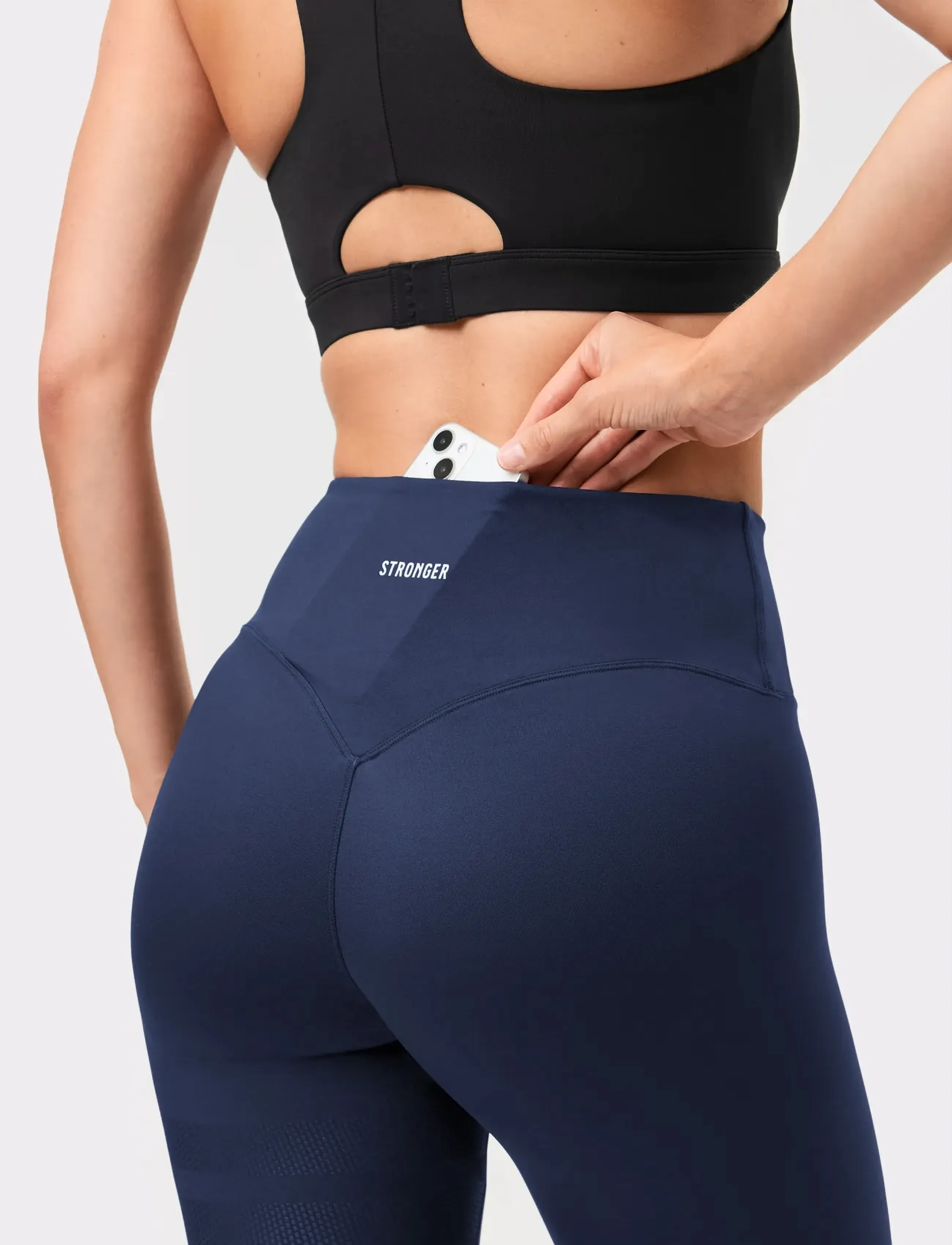 STRONGER - The Signature One Leggings - trainingstights - navy blazer - 3