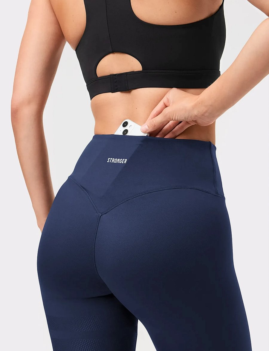 STRONGER - The Signature One Leggings - trainingstights - navy blazer - 3
