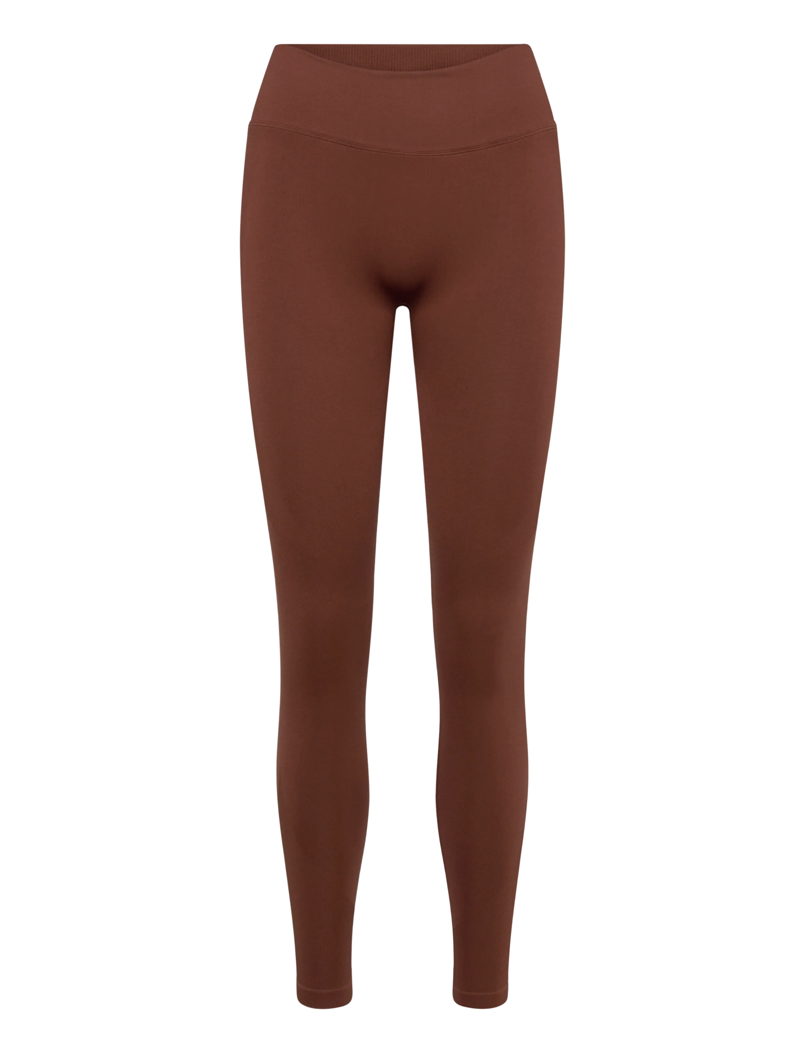 STRONGER Sleek Flared Leggings - Leggings & Tights - BLACK / brown