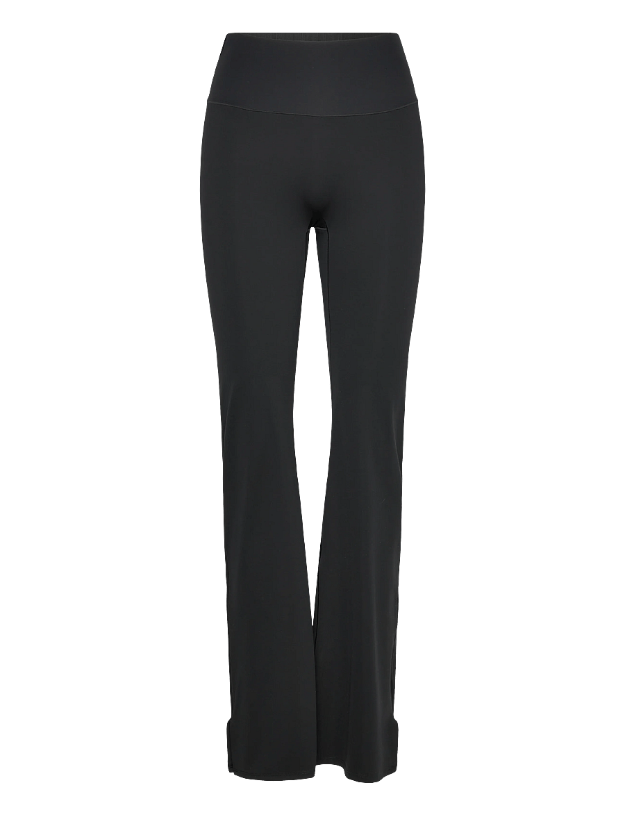 STRONGER - Sleek Flared Leggings - volledige lengte - black - 0