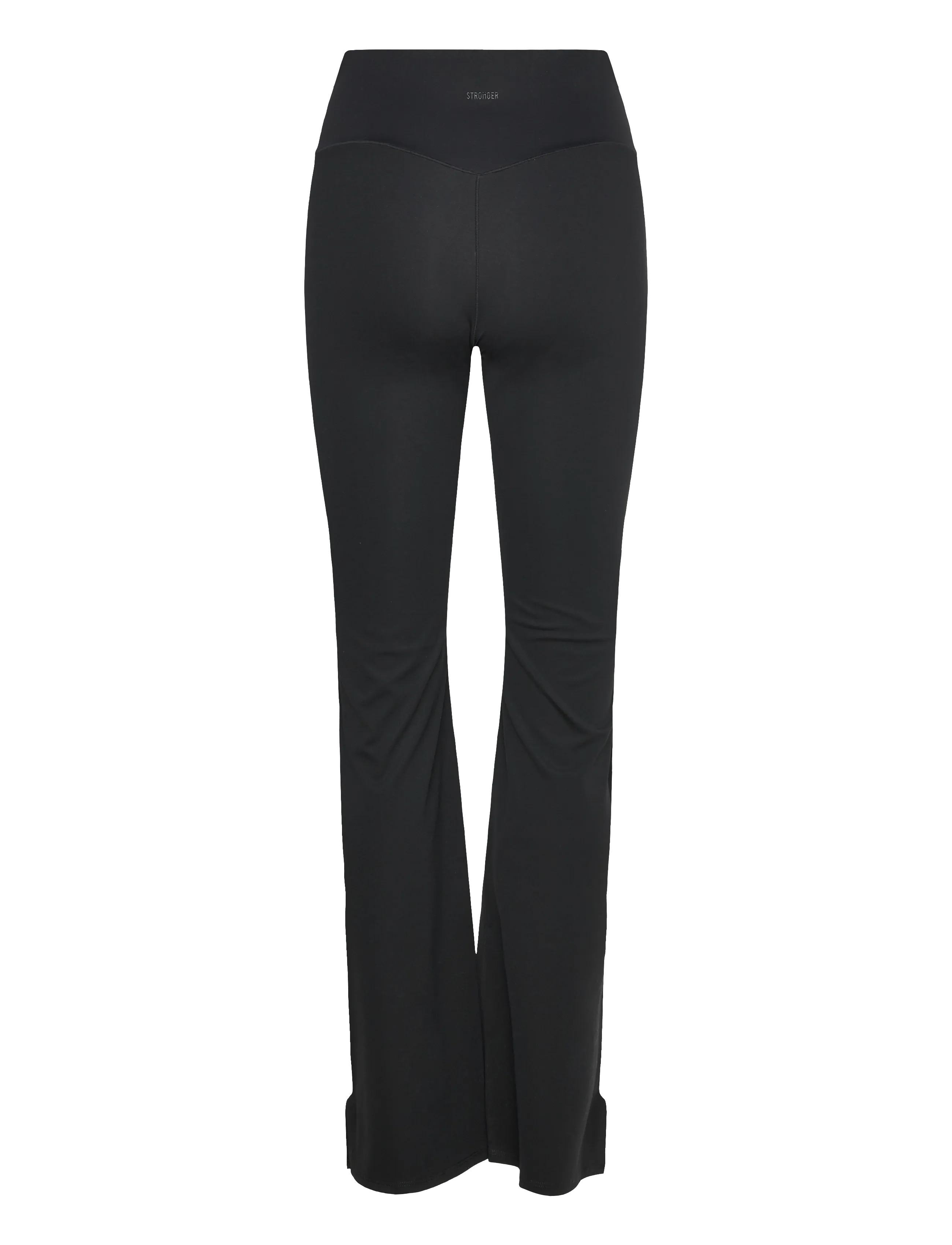 STRONGER - Sleek Flared Leggings - volledige lengte - black - 1