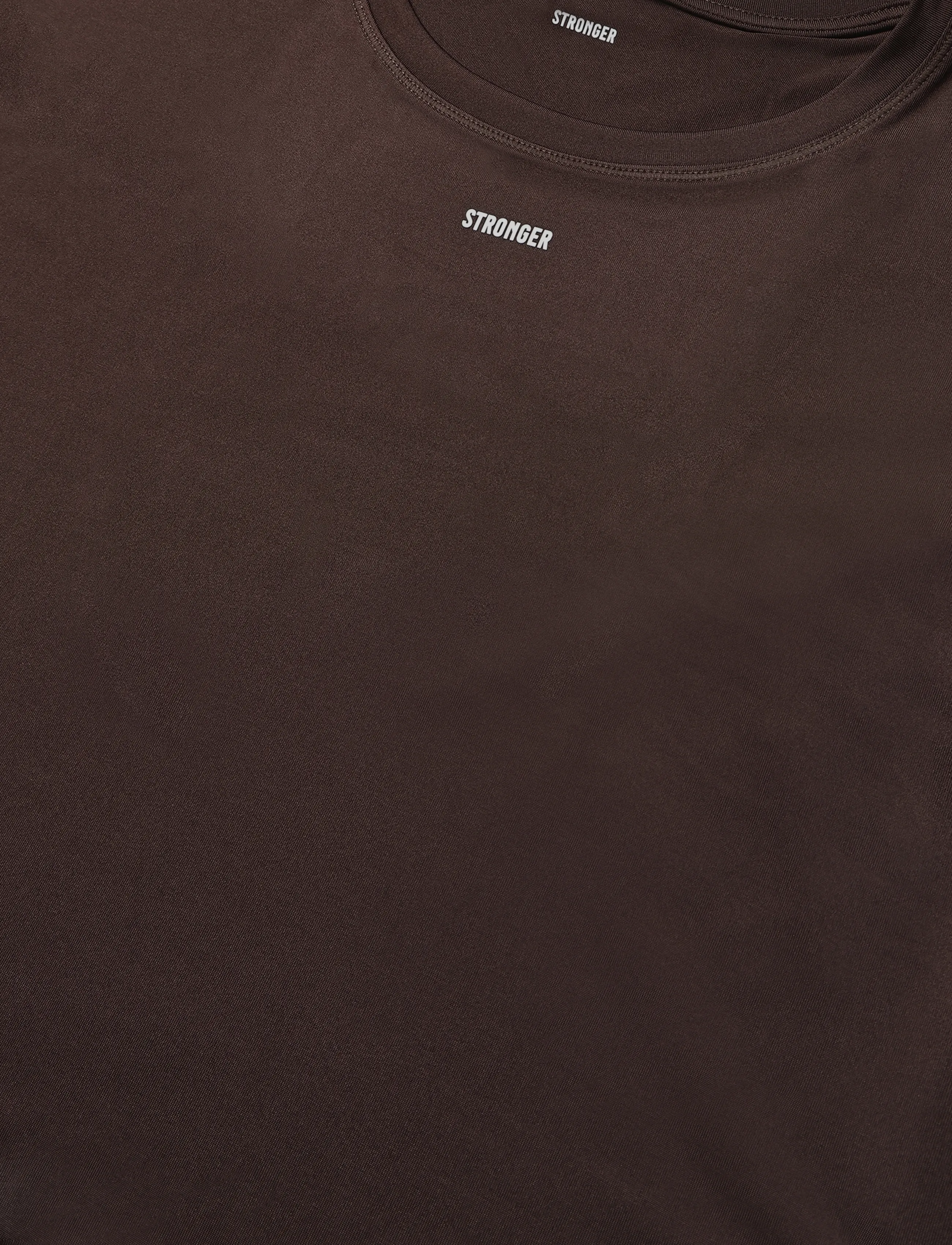 STRONGER - Drop T-shirt - marškinėliai - black coffee - 5