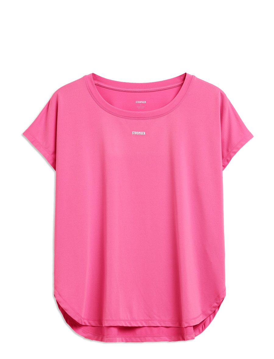 STRONGER - Drop T-shirt - t-shirts - fandango pink - 1