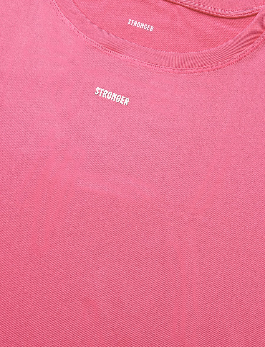 STRONGER - Drop T-shirt - t-shirts - fandango pink - 5