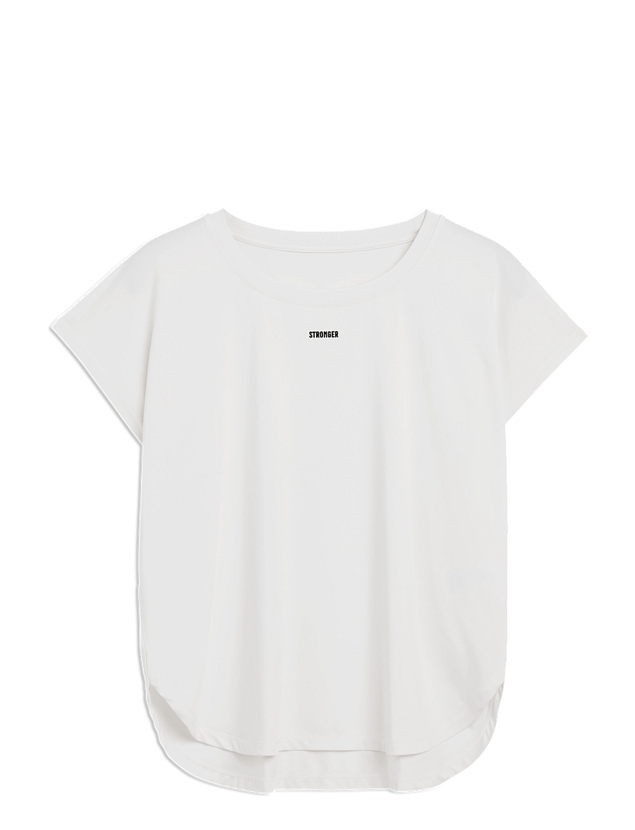 STRONGER - Drop T-shirt - t-shirts - white - 1