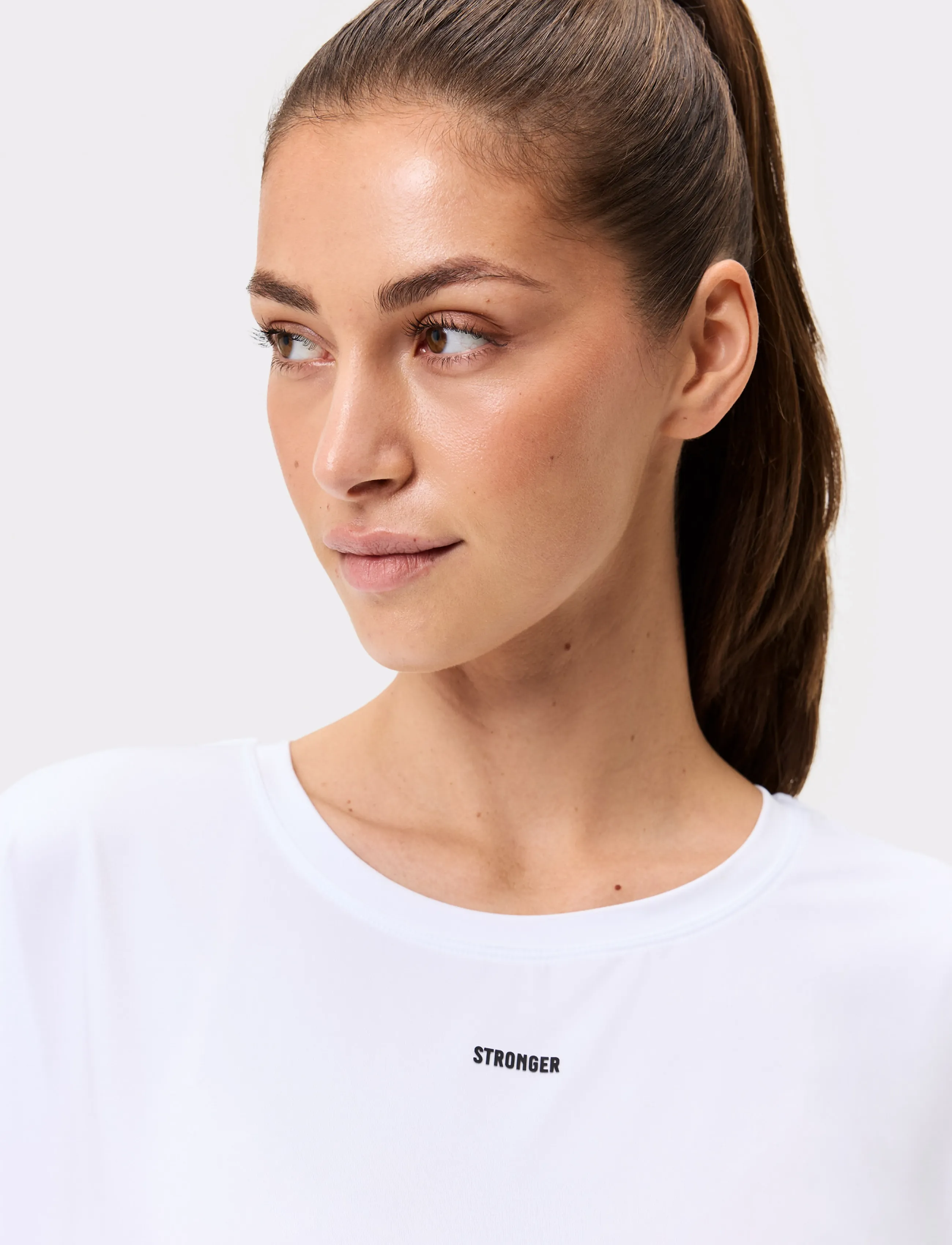 STRONGER - Drop T-shirt - t-shirts - white - 4