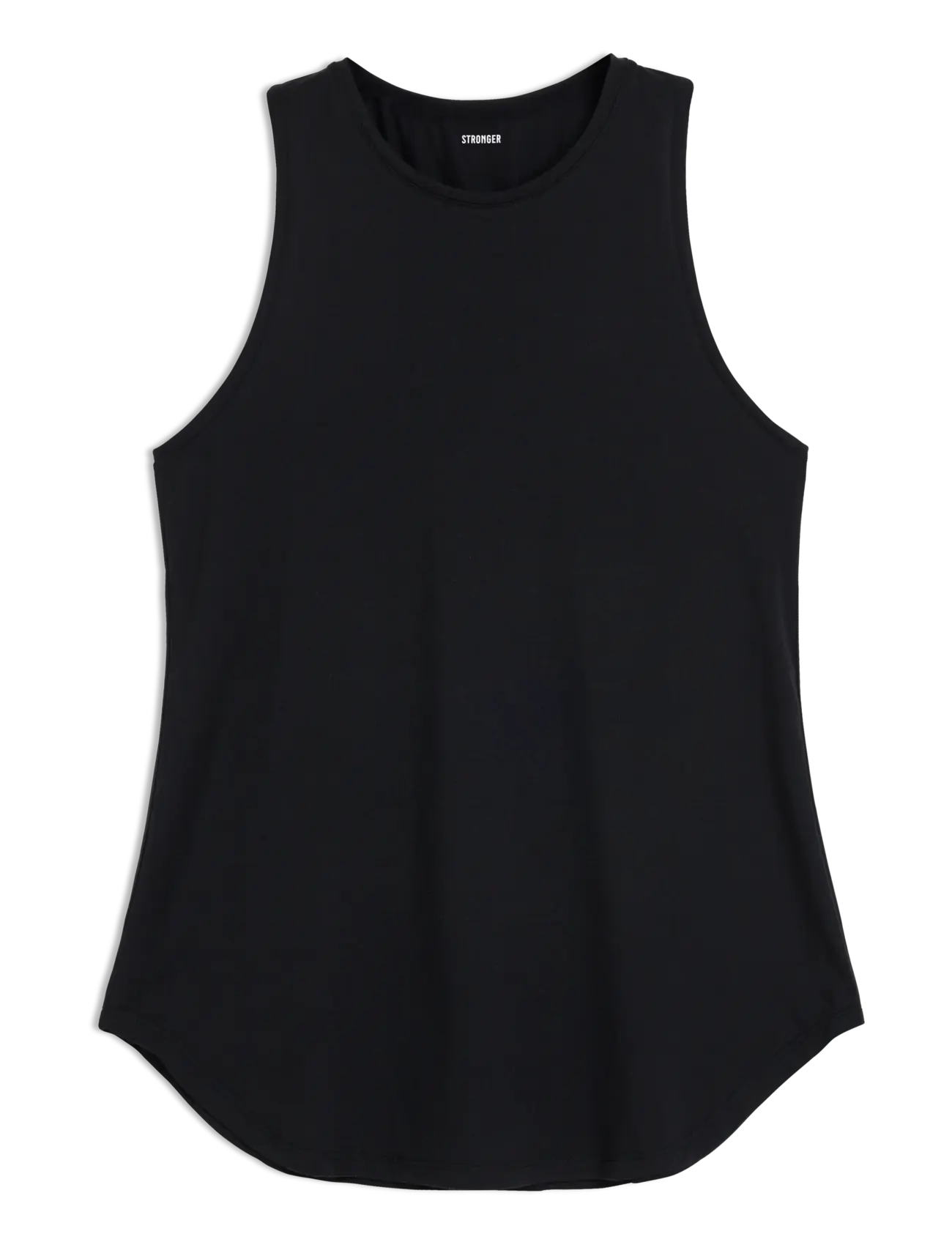Airy Racerback Tank - BLACK