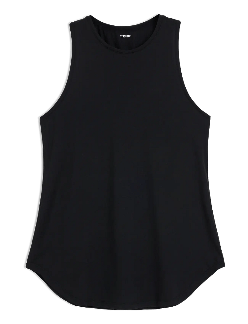 STRONGER - Airy Racerback Tank - tank tops - black - 1