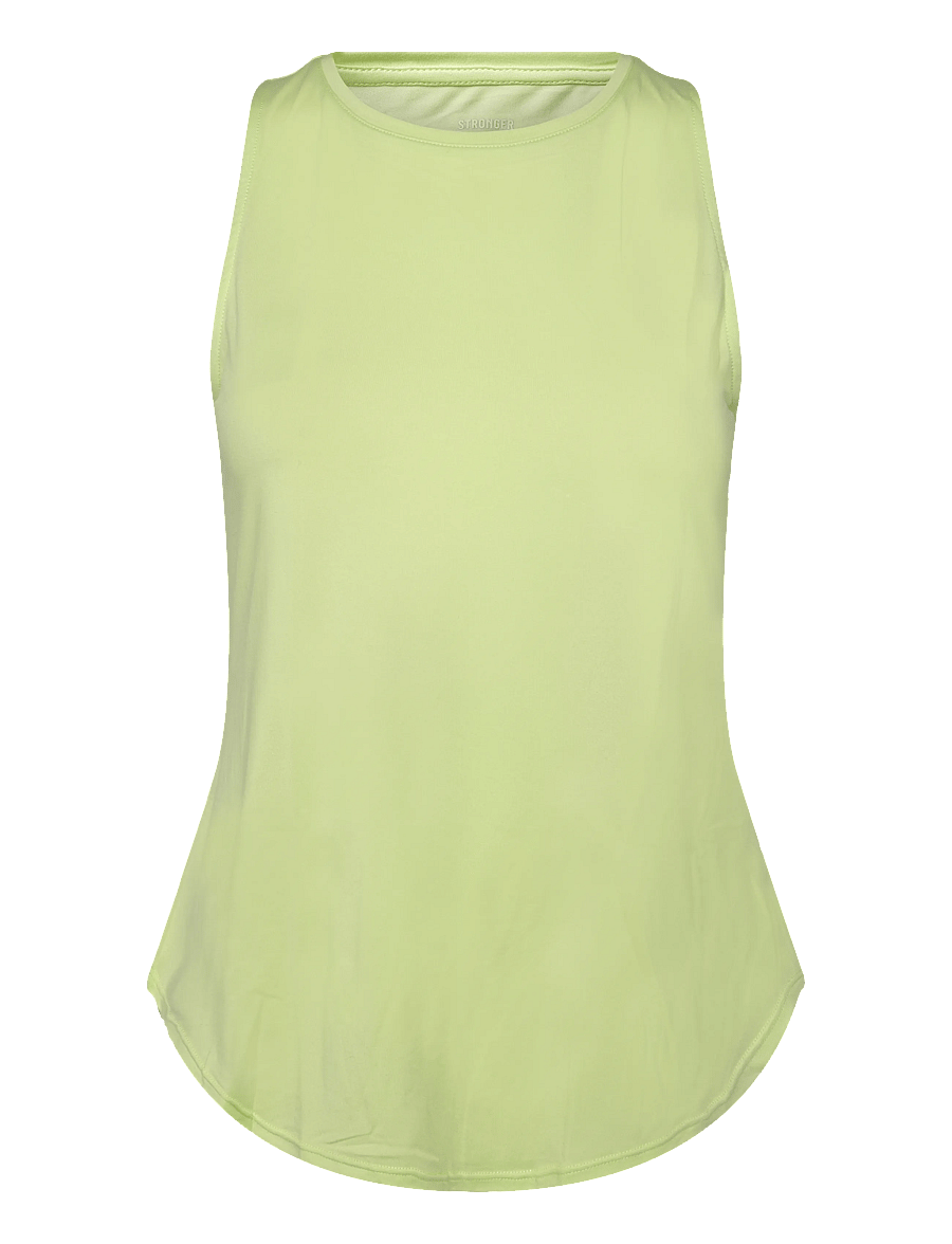 STRONGER - Airy Racerback Tank - tank tops - lime green - 0