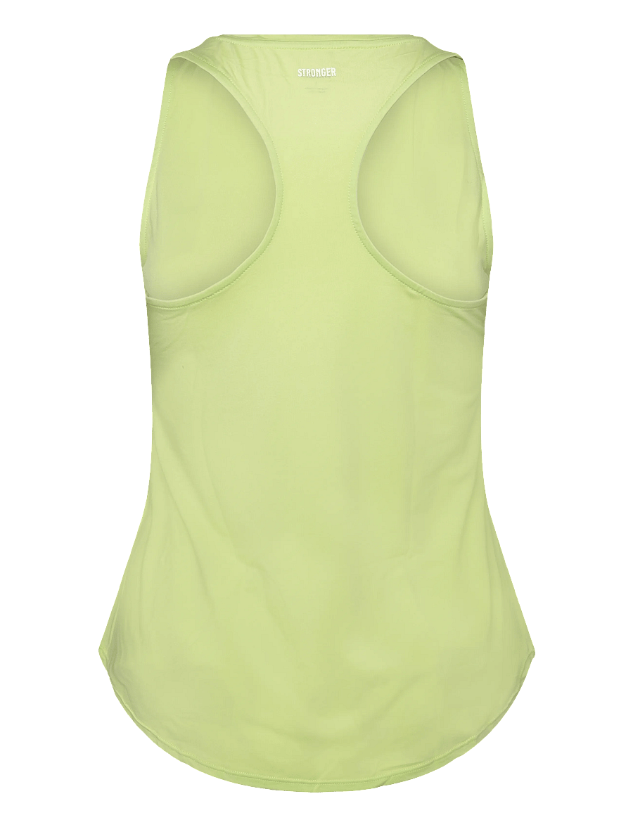 STRONGER - Airy Racerback Tank - tank tops - lime green - 1