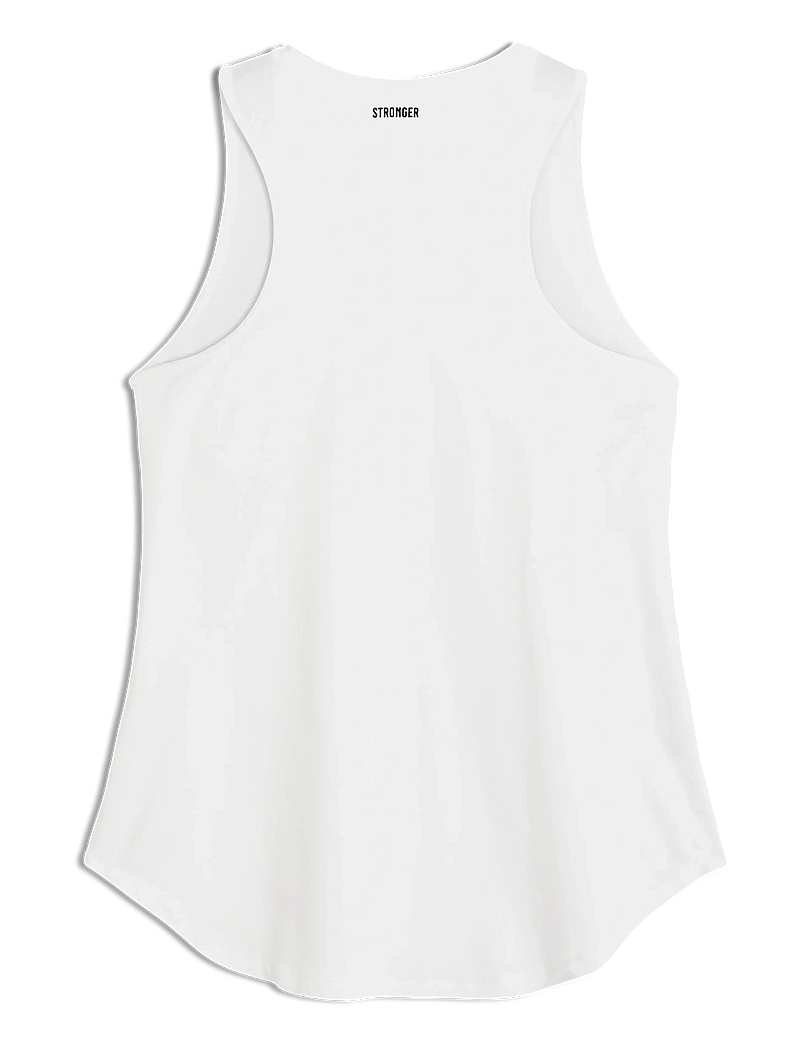 STRONGER - Airy Racerback Tank - tank tops - white - 2