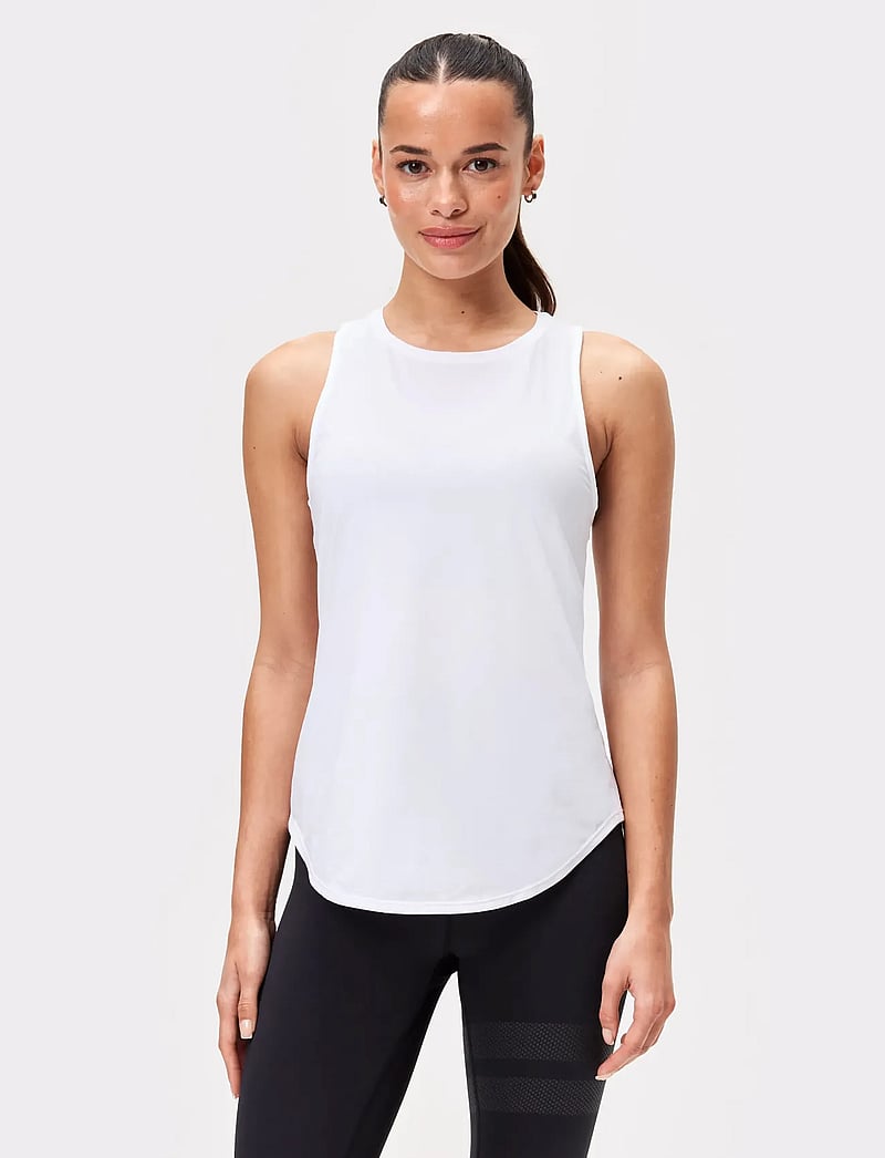 STRONGER - Airy Racerback Tank - tank tops - white - 3