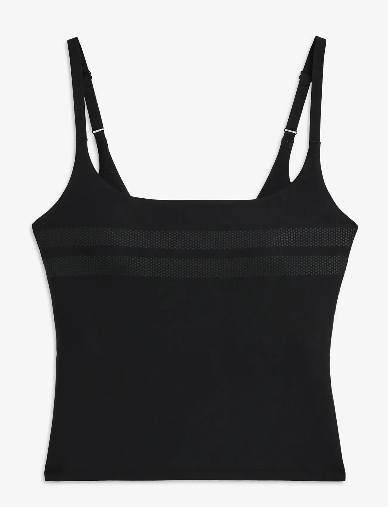 STRONGER - The Signature One Strap Tank Top - crop tops - black - 1