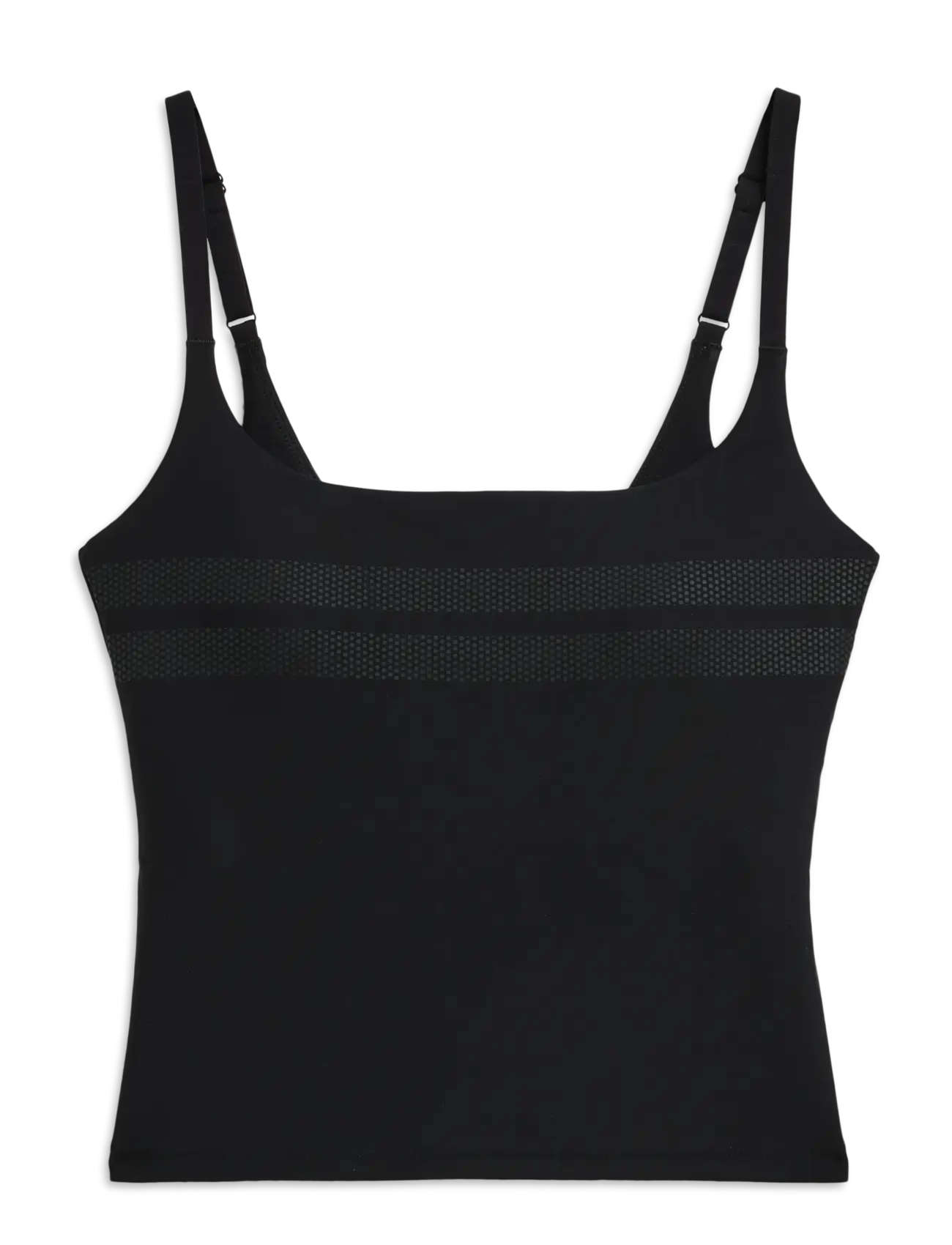 STRONGER The Signature One Strap Tank Top - Overdele - BLACK / black