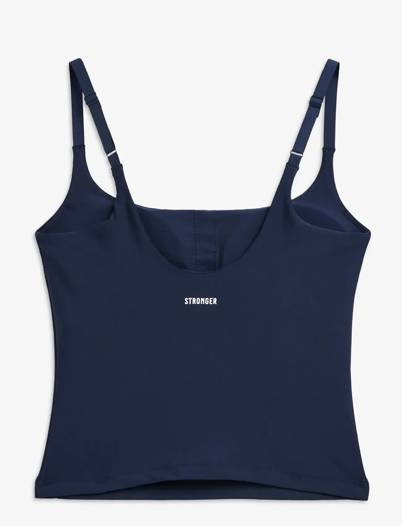 STRONGER - The Signature One Strap Tank Top - hauts courts - navy blazer - 2