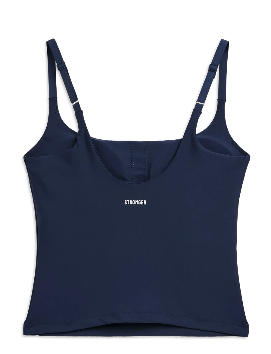 STRONGER - The Signature One Strap Tank Top - nabapluusid - navy blazer - 2