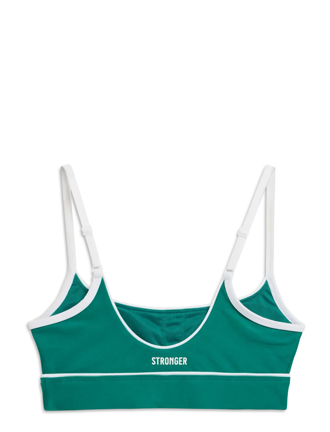 STRONGER - Signature Piping Sports Bra - sport brjóstahaldarar - everglade - 2