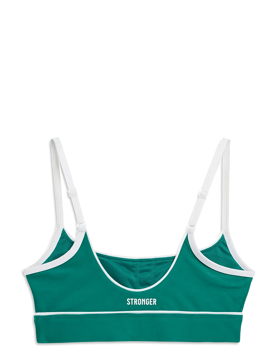 STRONGER - Signature Piping Sports Bra - sport brjóstahaldarar - everglade - 2