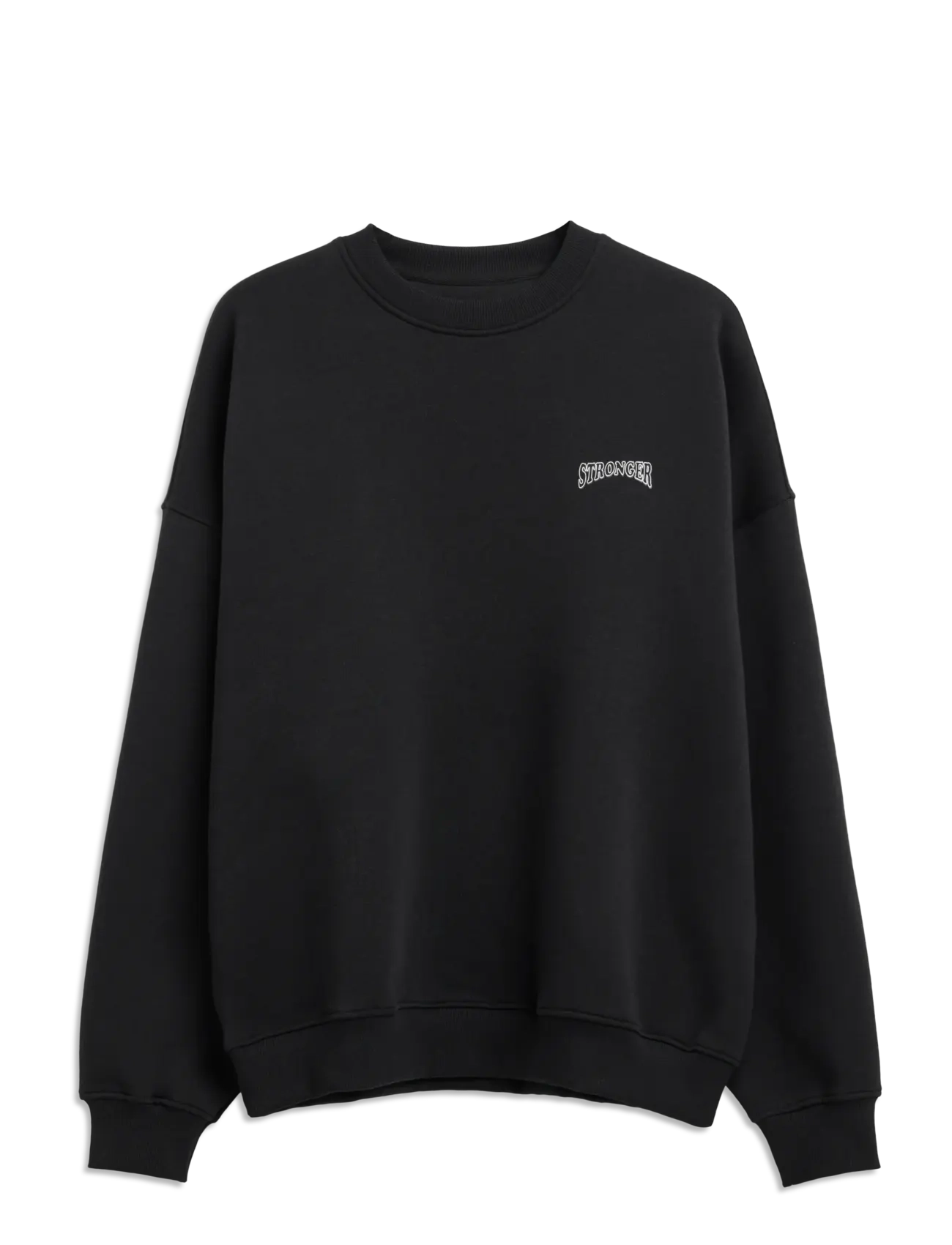 STRONGER Comfy Sweatshirt Schwarz - L - Damen