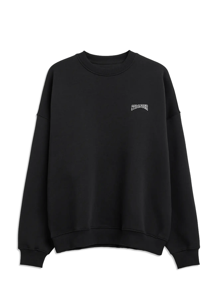 STRONGER - Comfy Sweatshirt - sweatshirts - black - 1