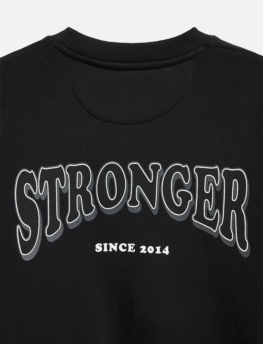 STRONGER - Comfy Sweatshirt - sweatshirts - black - 2