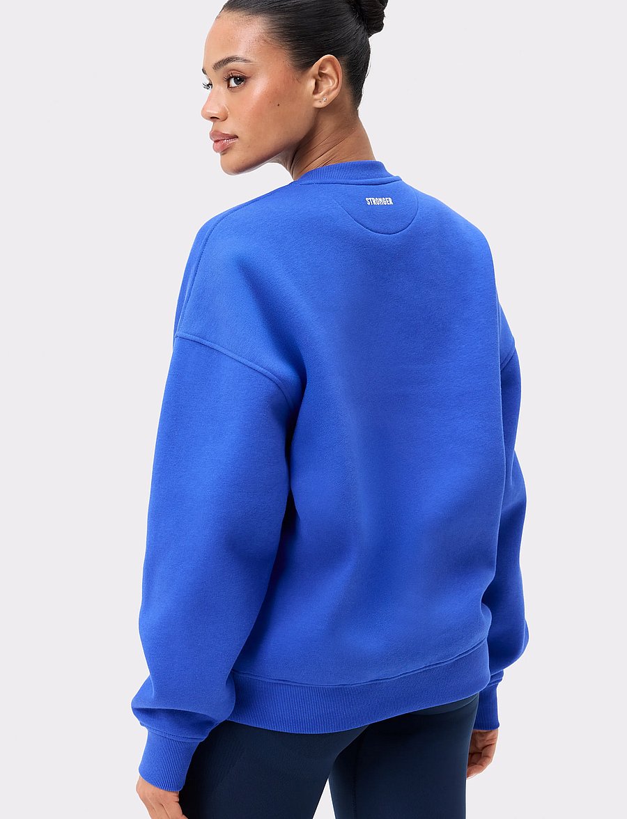 STRONGER - Comfy Sweatshirt - sweatshirts - stronger blue - 0