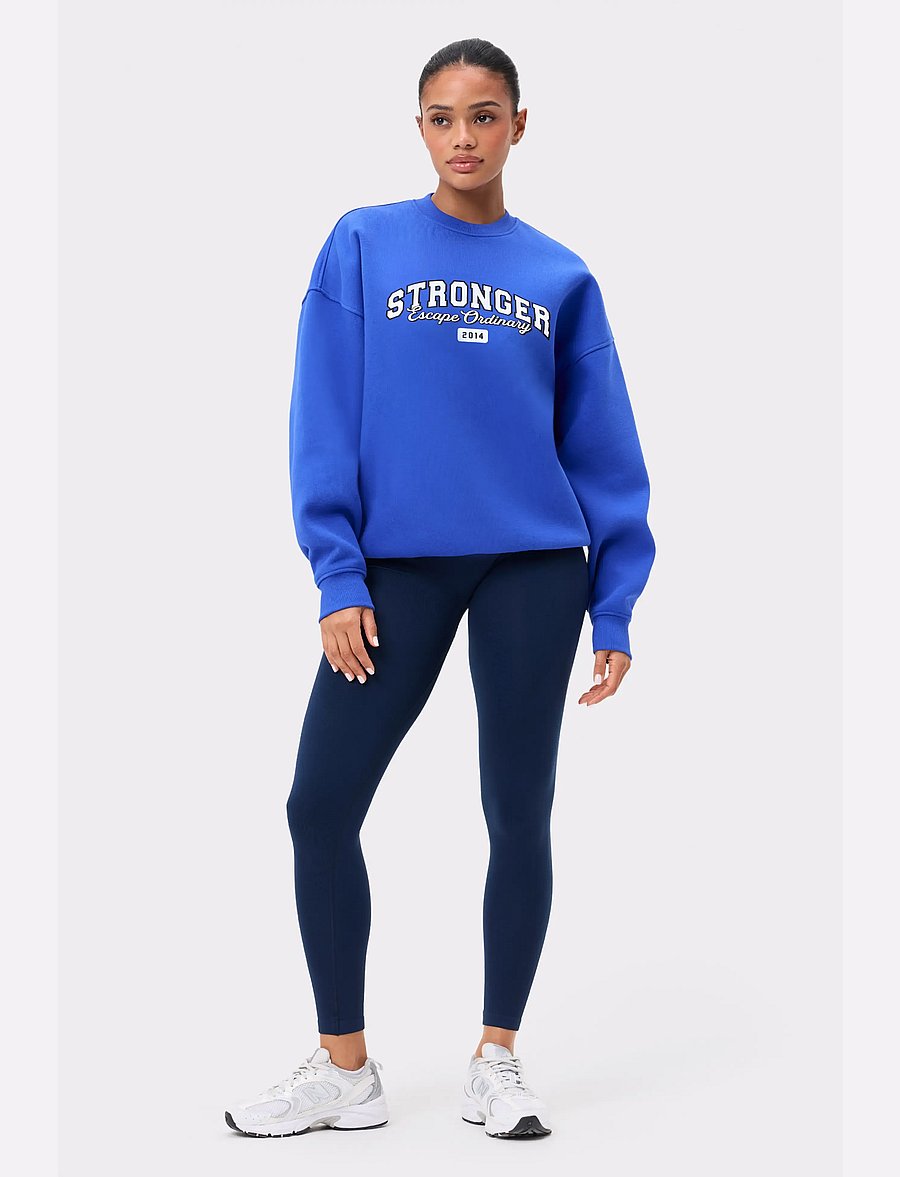 STRONGER - Comfy Sweatshirt - sweatshirts - stronger blue - 3