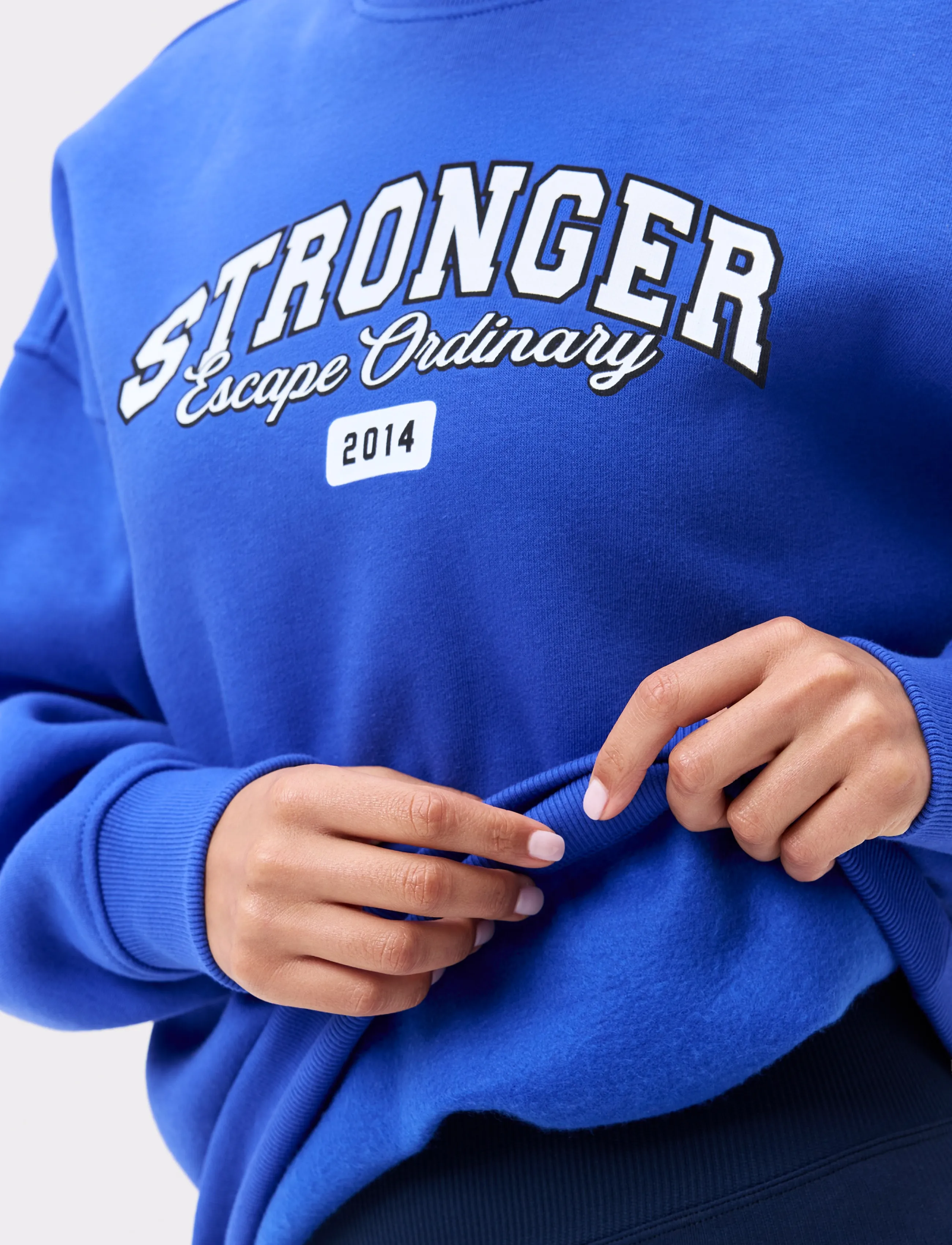 STRONGER - Comfy Sweatshirt - sweatshirts - stronger blue - 5