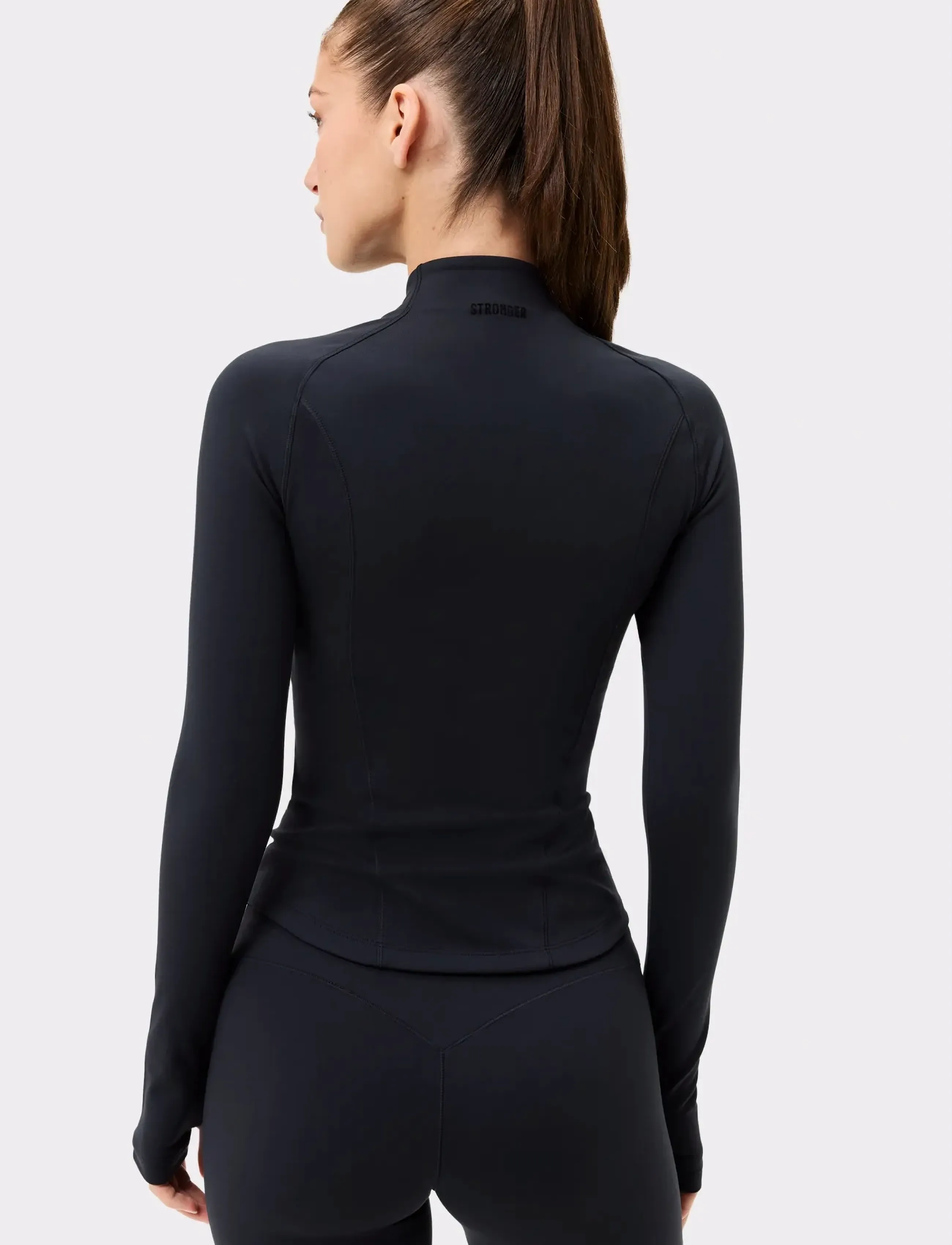 STRONGER Soft Jacket - Långärmade tröjor - BLACK / black