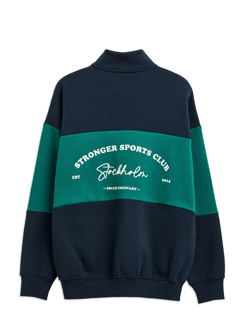 STRONGER - Oversized Full Zip Sweatshirt - džemperiai - navy blazer - 2