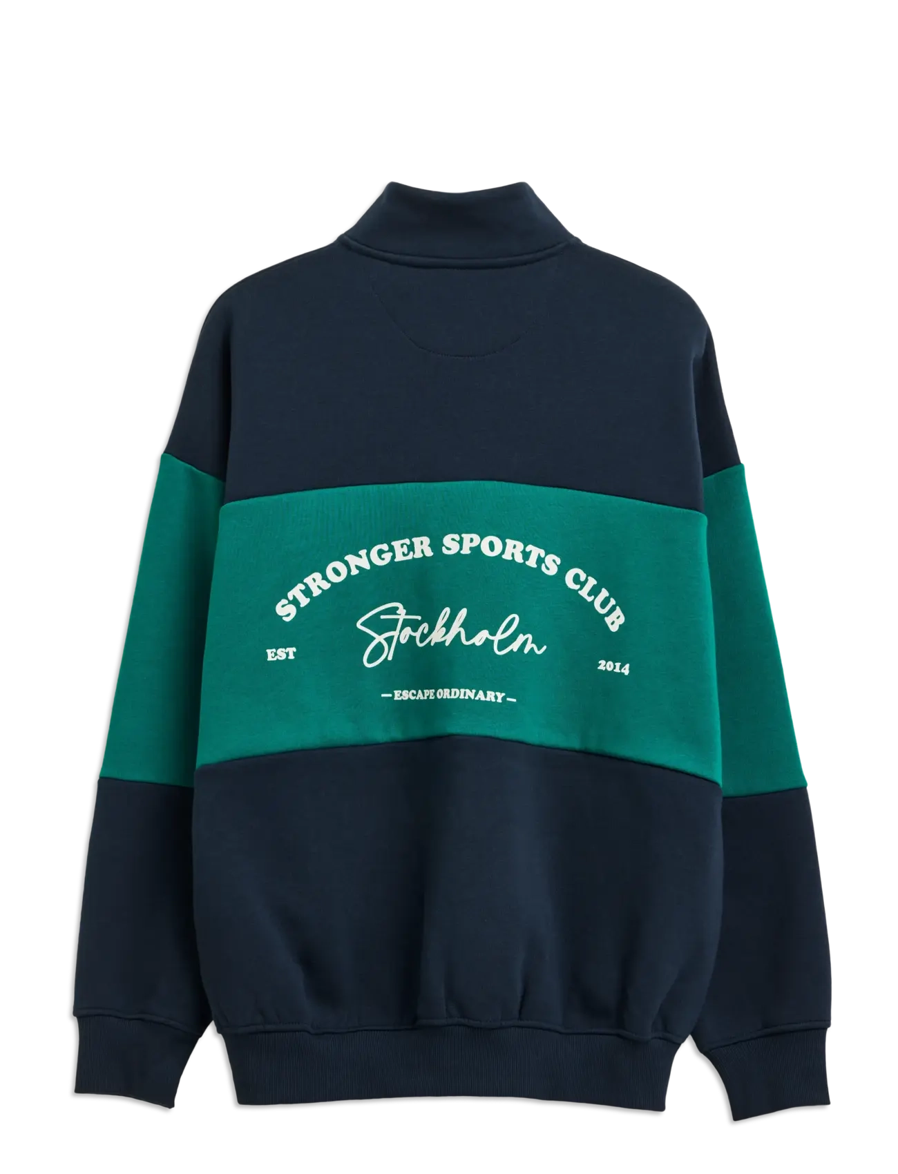 STRONGER - Oversized Full Zip Sweatshirt - swetry - navy blazer - 2