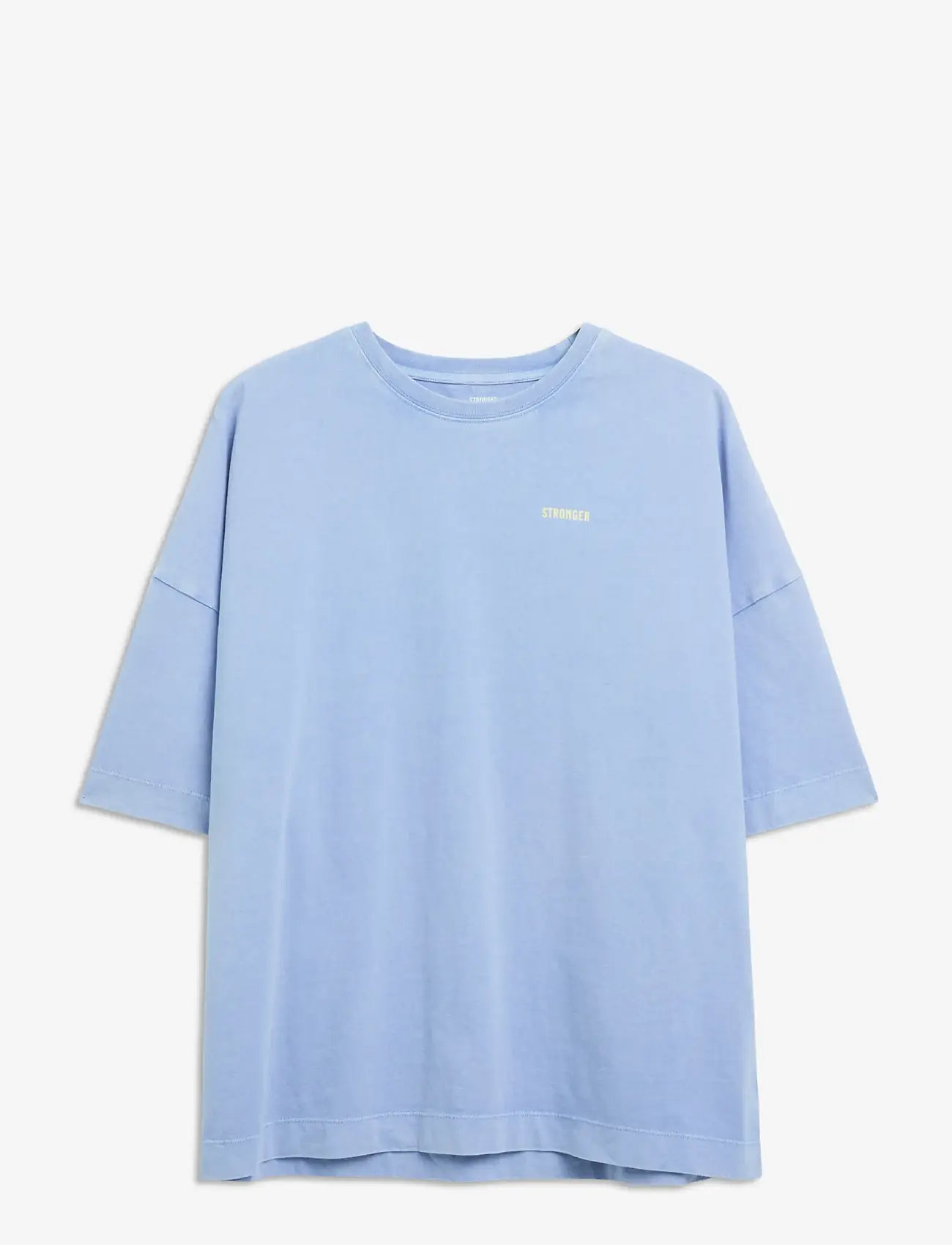 STRONGER - Oversized Crew T-shirt - t-shirts - cornflower blue - 1