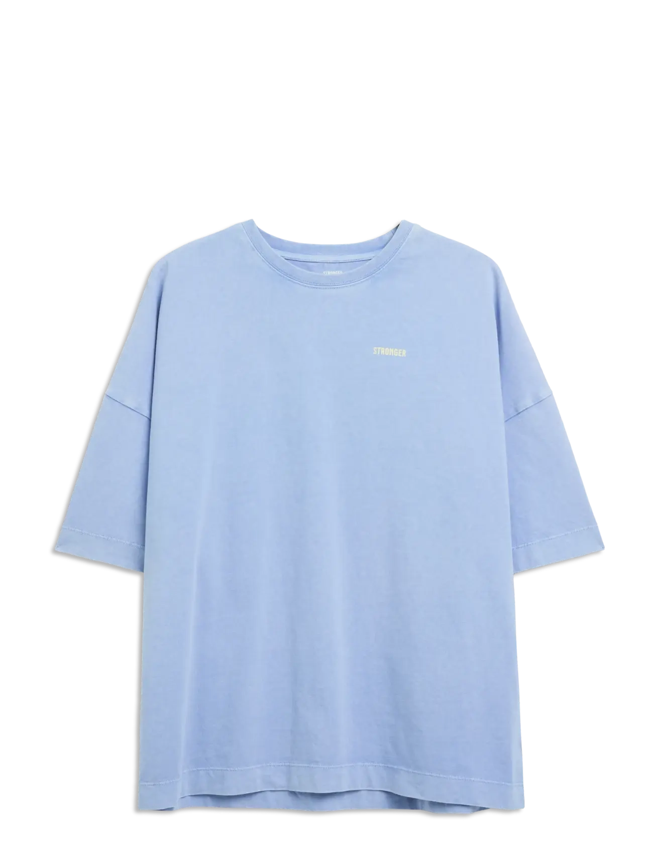 STRONGER Oversized Crew T-shirt - Neuheiten - CORNFLOWER BLUE / blue