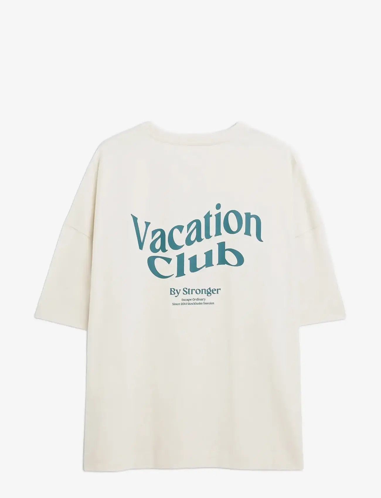 STRONGER - Oversized Crew T-shirt - t-shirts - whisper white - 1