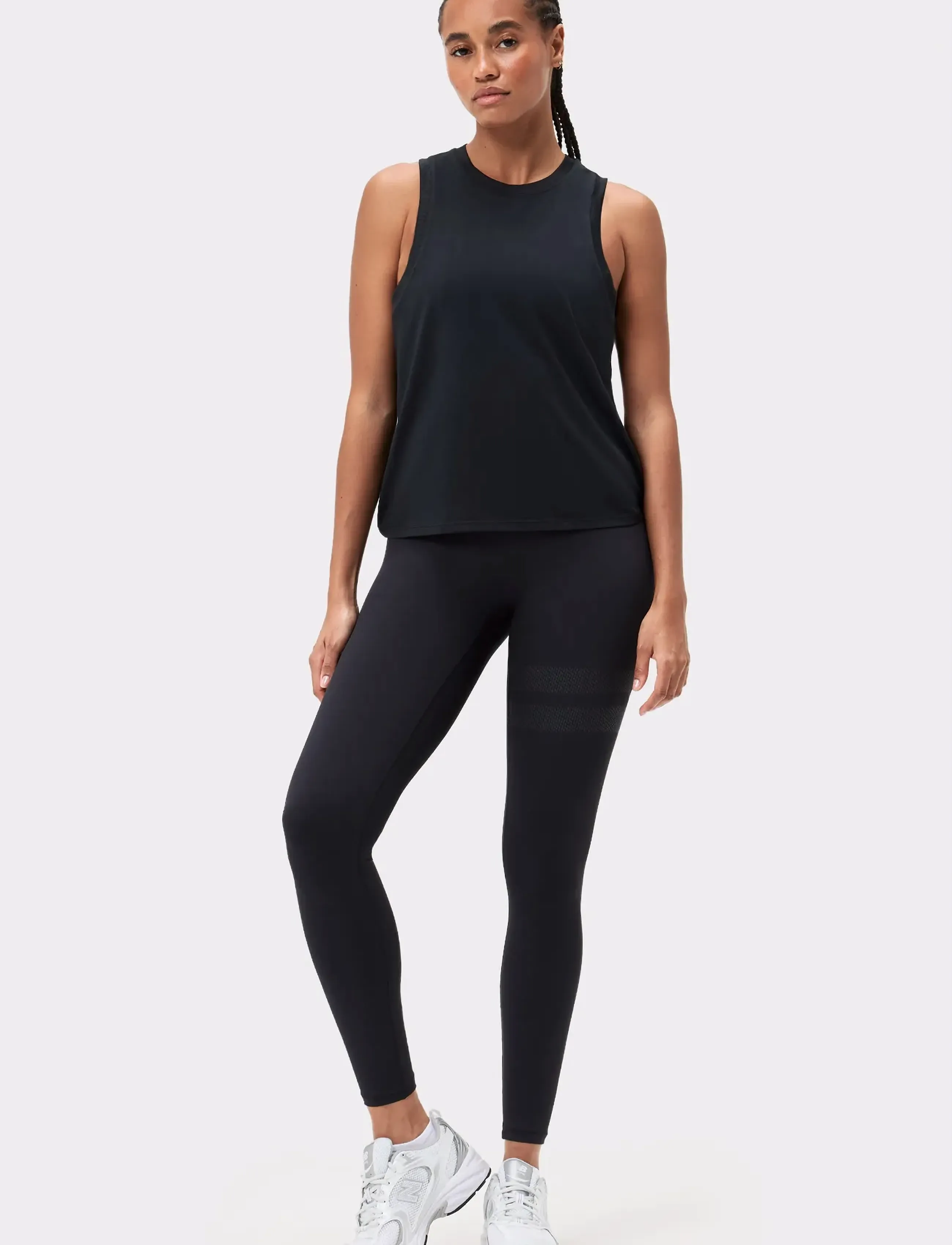 STRONGER Relaxed Tank, L, Black, Sports Overdele & T-shirts > Sport Tank Overdele, Dame