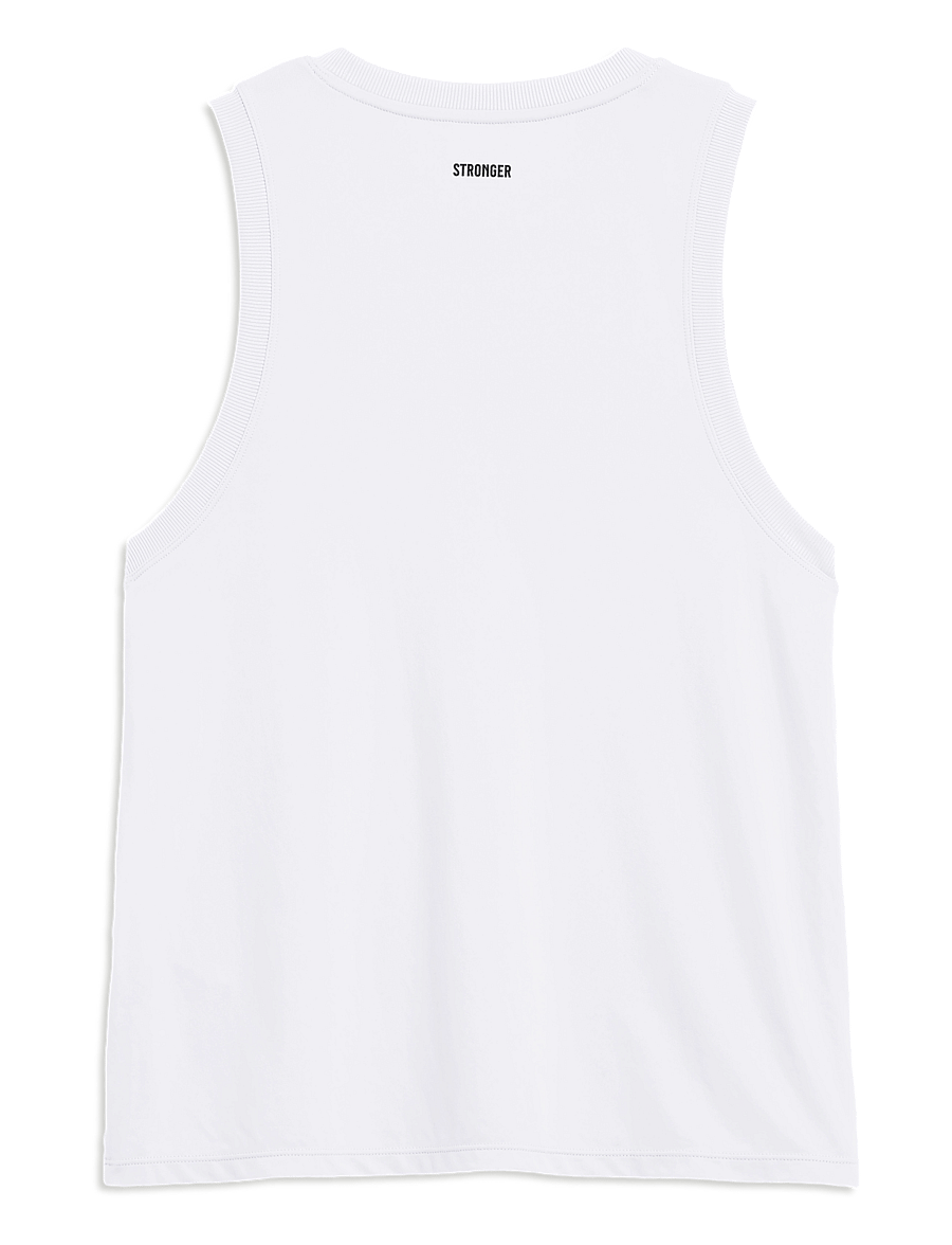 STRONGER - Relaxed Tank - tank tops - bright white - 2