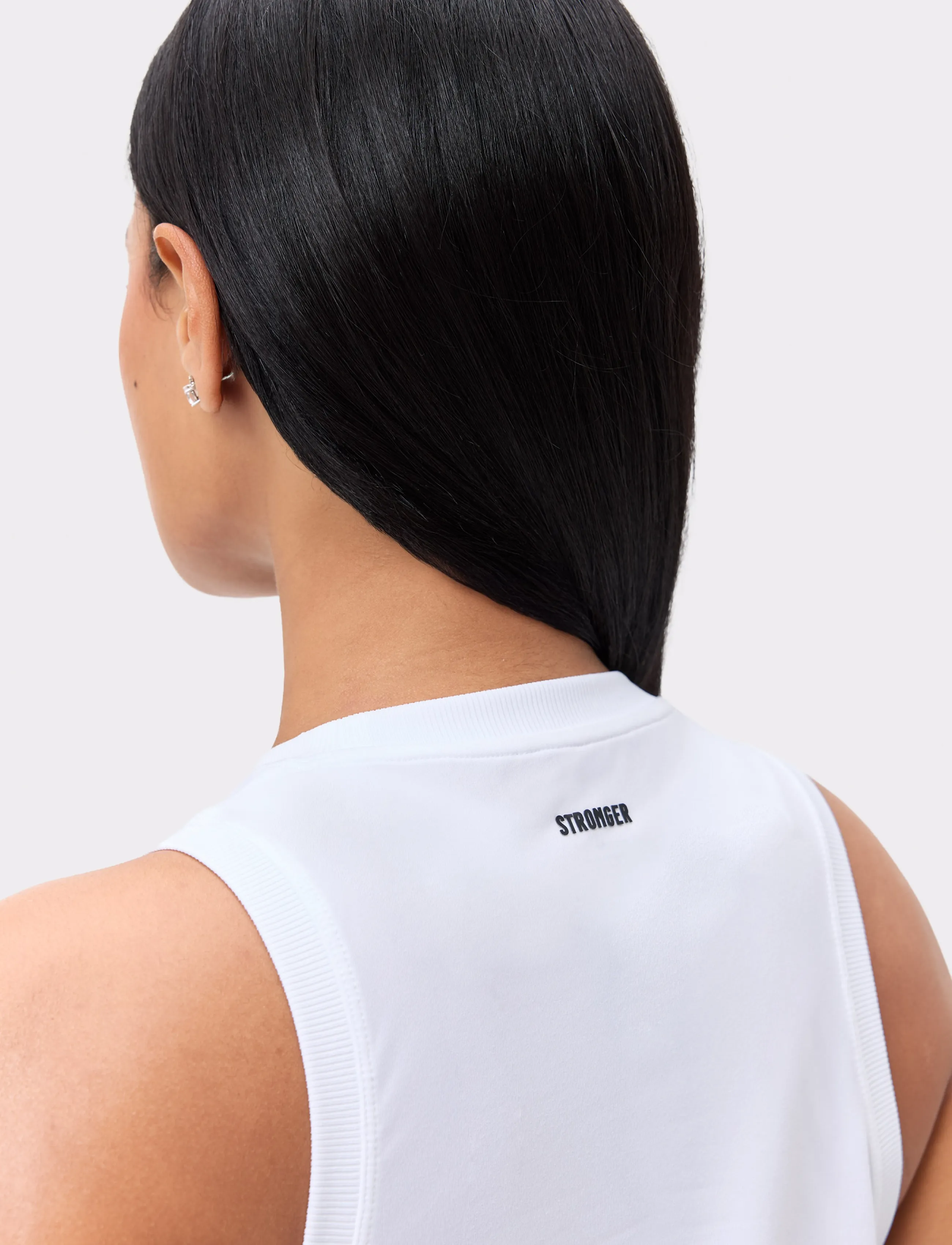STRONGER - Relaxed Tank - tank tops - bright white - 3