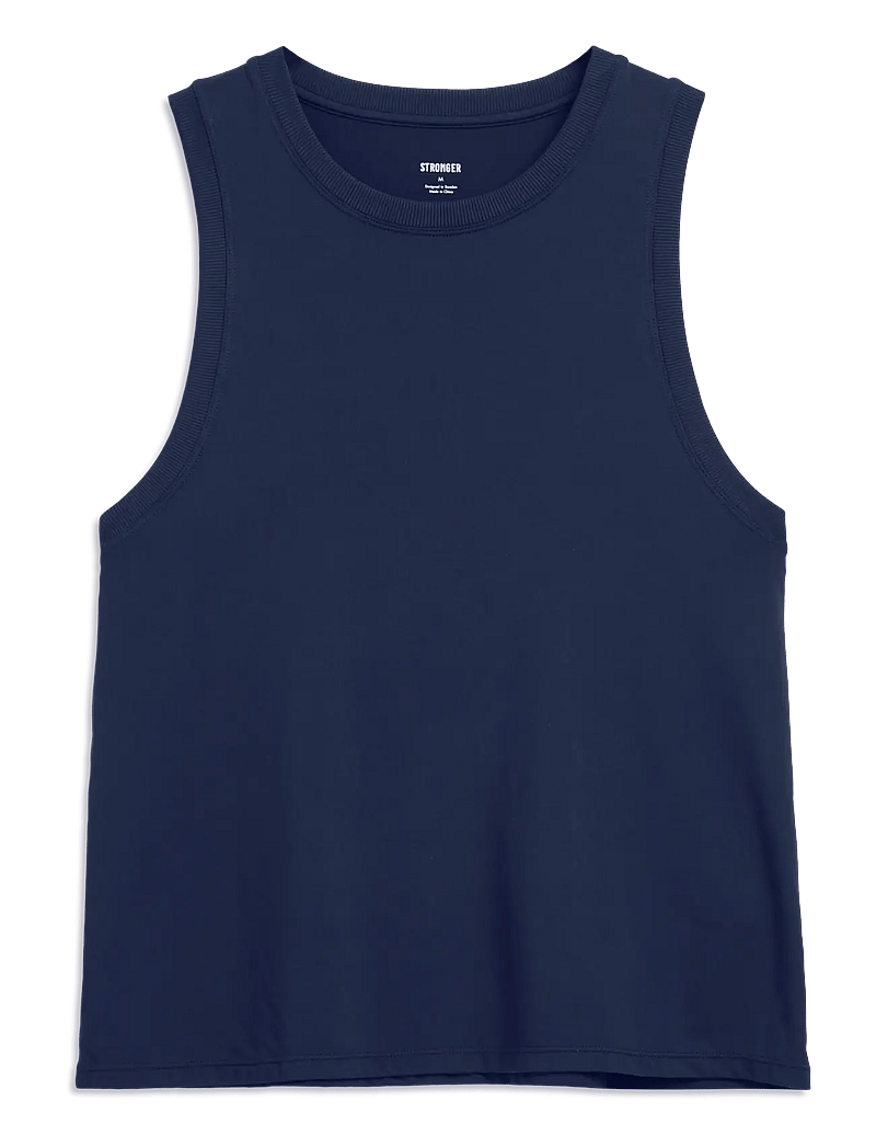 STRONGER - Relaxed Tank - tanktops - navy blazer - 1