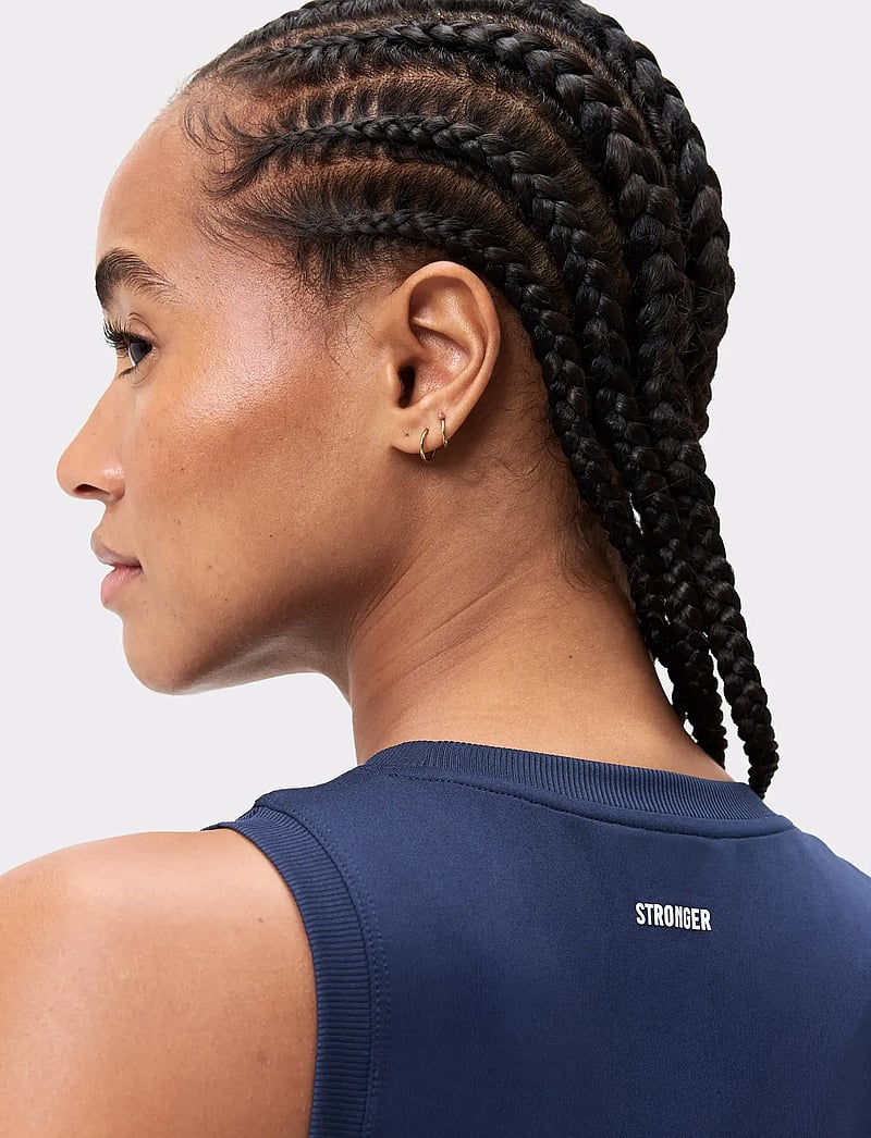 STRONGER - Relaxed Tank - tanktops - navy blazer - 2