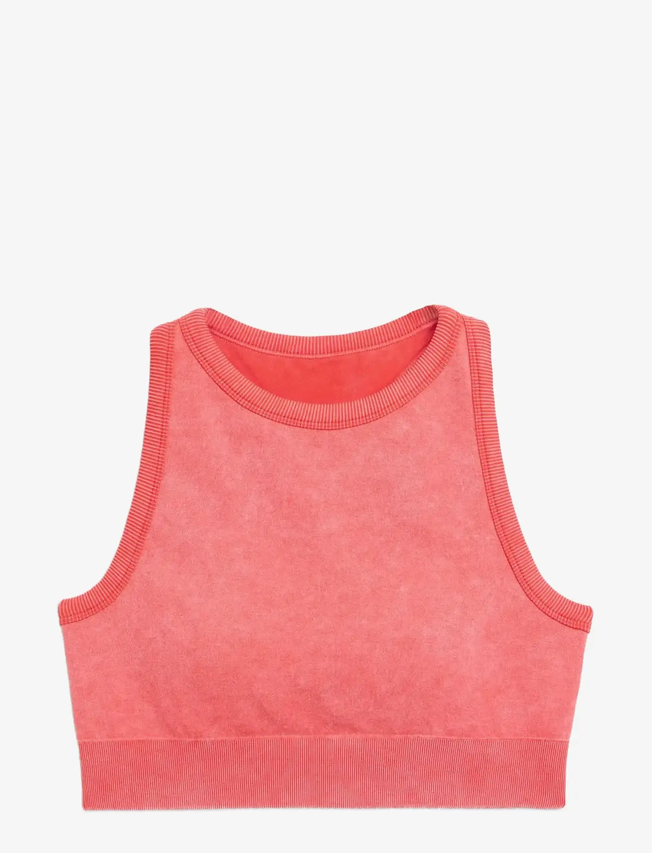 STRONGER - Washed seamless high neck bra - sport bh:ar - poppy red - 1