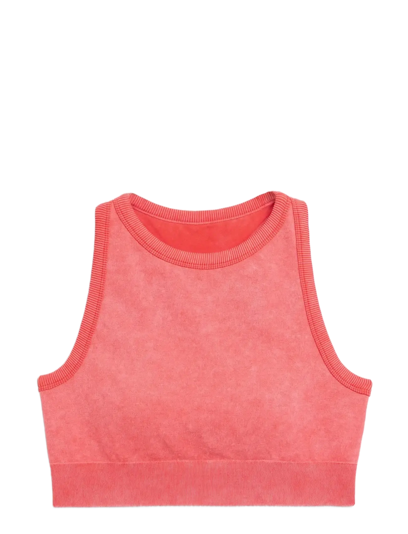 STRONGER - Washed seamless high neck bra - sport bh:ar - poppy red - 1