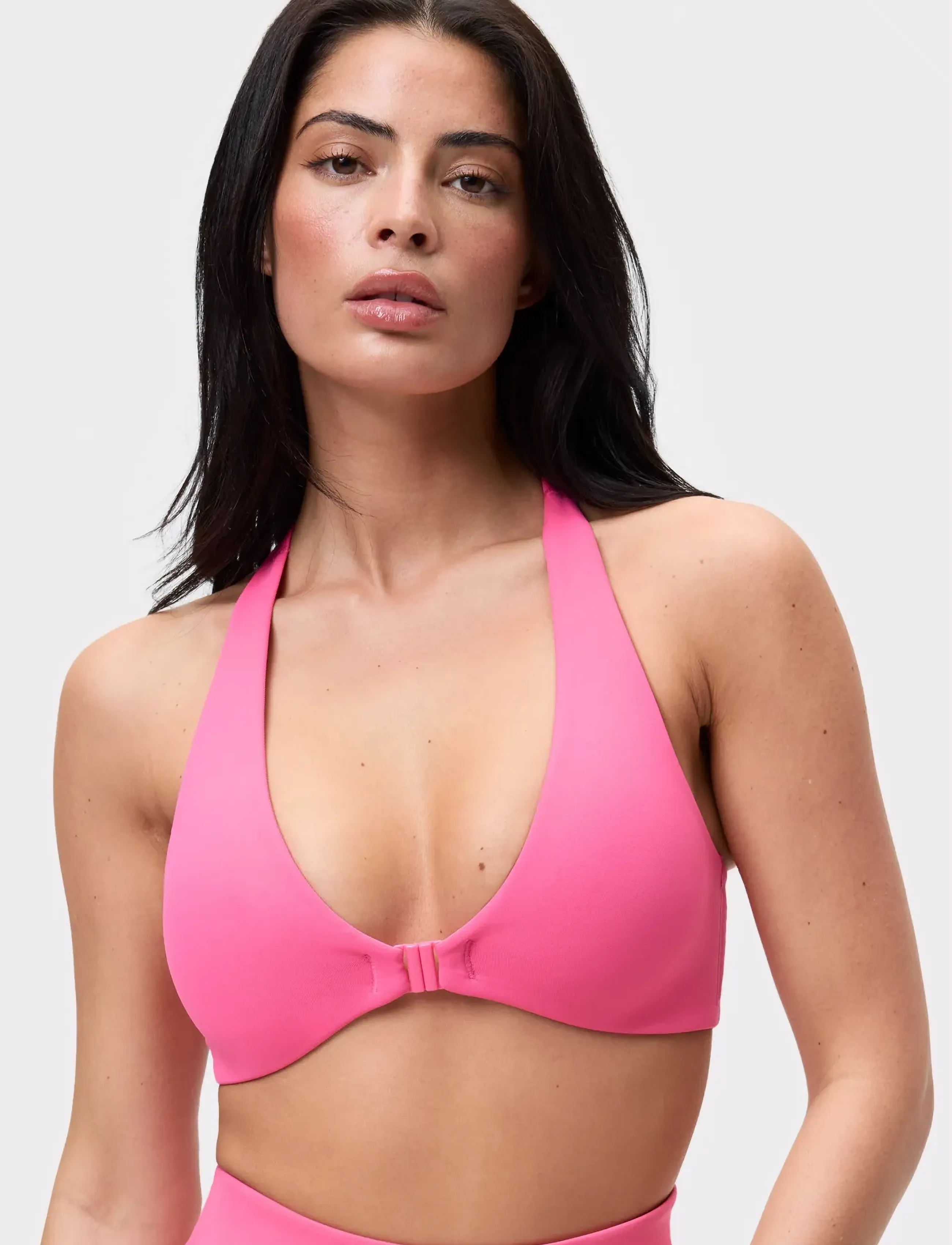 STRONGER Front closure sports bra - STRONGER - FANDANGO PINK / pink/rose