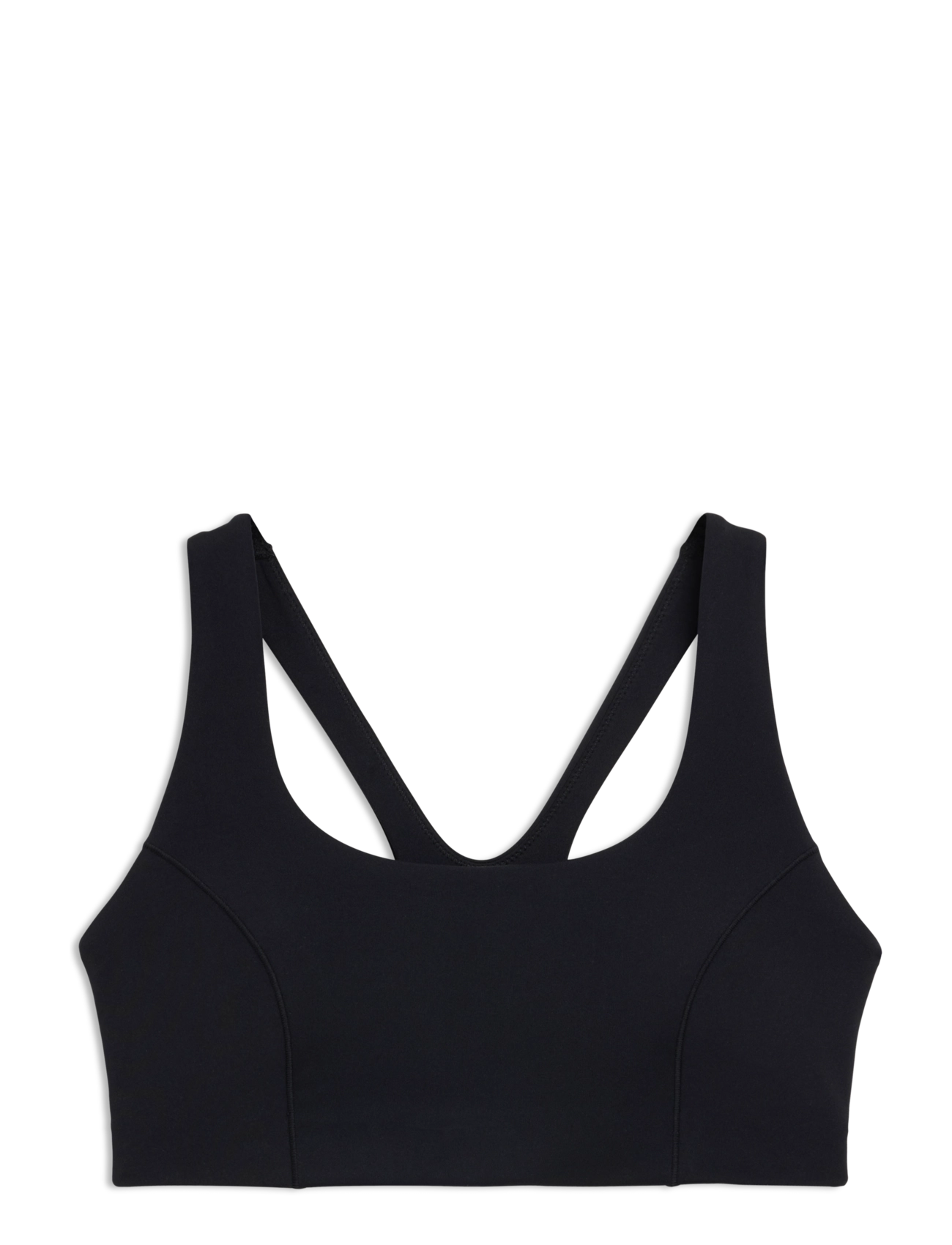 STRONGER Soft Racerback Sports Bra - Spordi-rinnahoidjad - BLACK / black