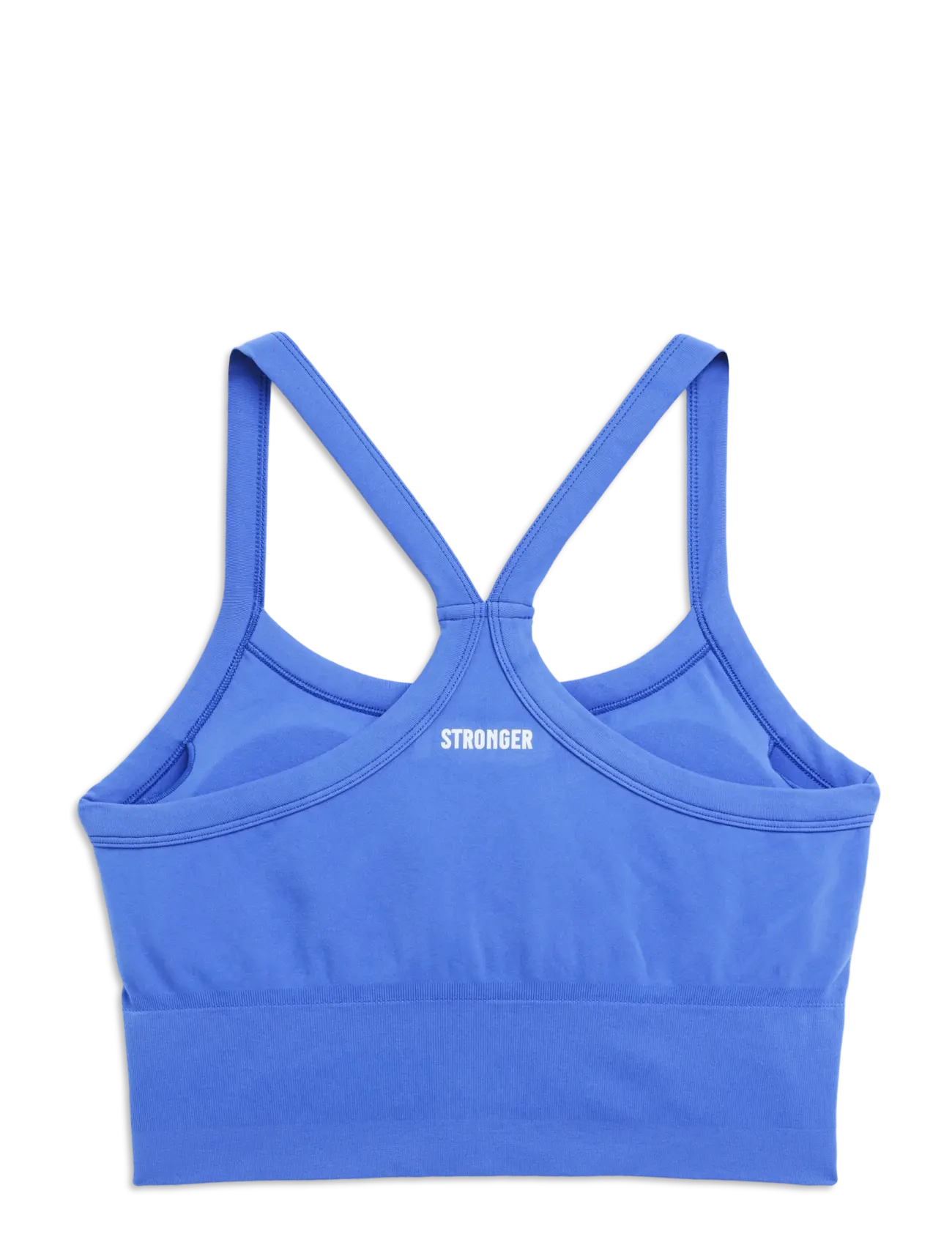 STRONGER - Seamless Contour Tank Top - sports bras - amparo blue - 2