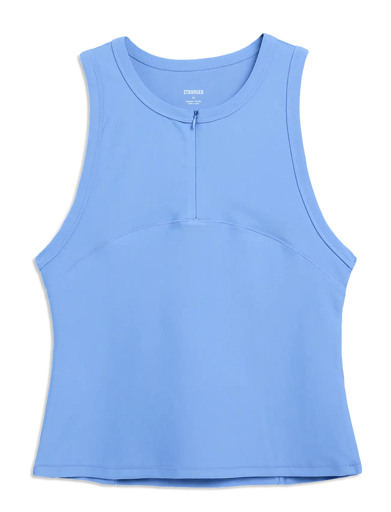 STRONGER - Signature Running Racerback - tank tops - cornflower blue - 1