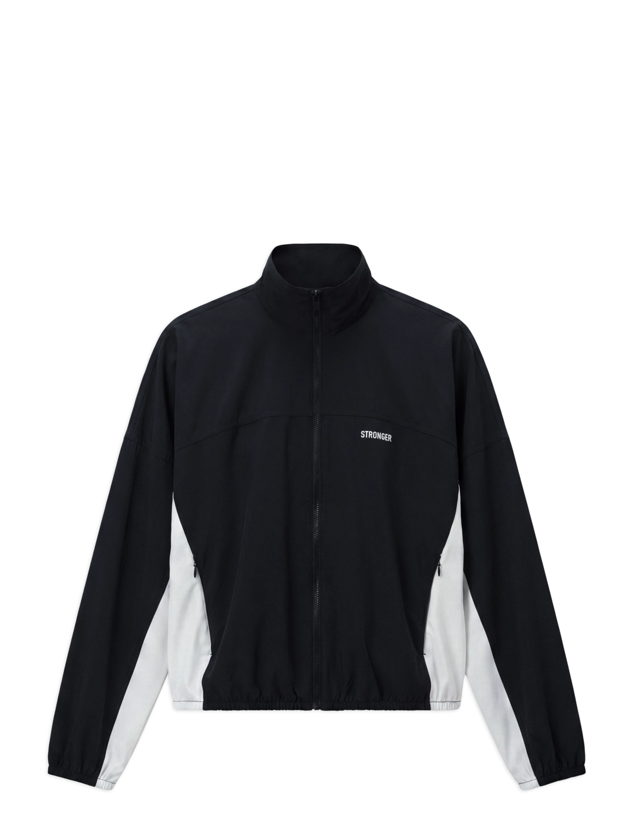 STRONGER Breezy Woven Jacket - Sports jackets - BLACK/WHITE / black
