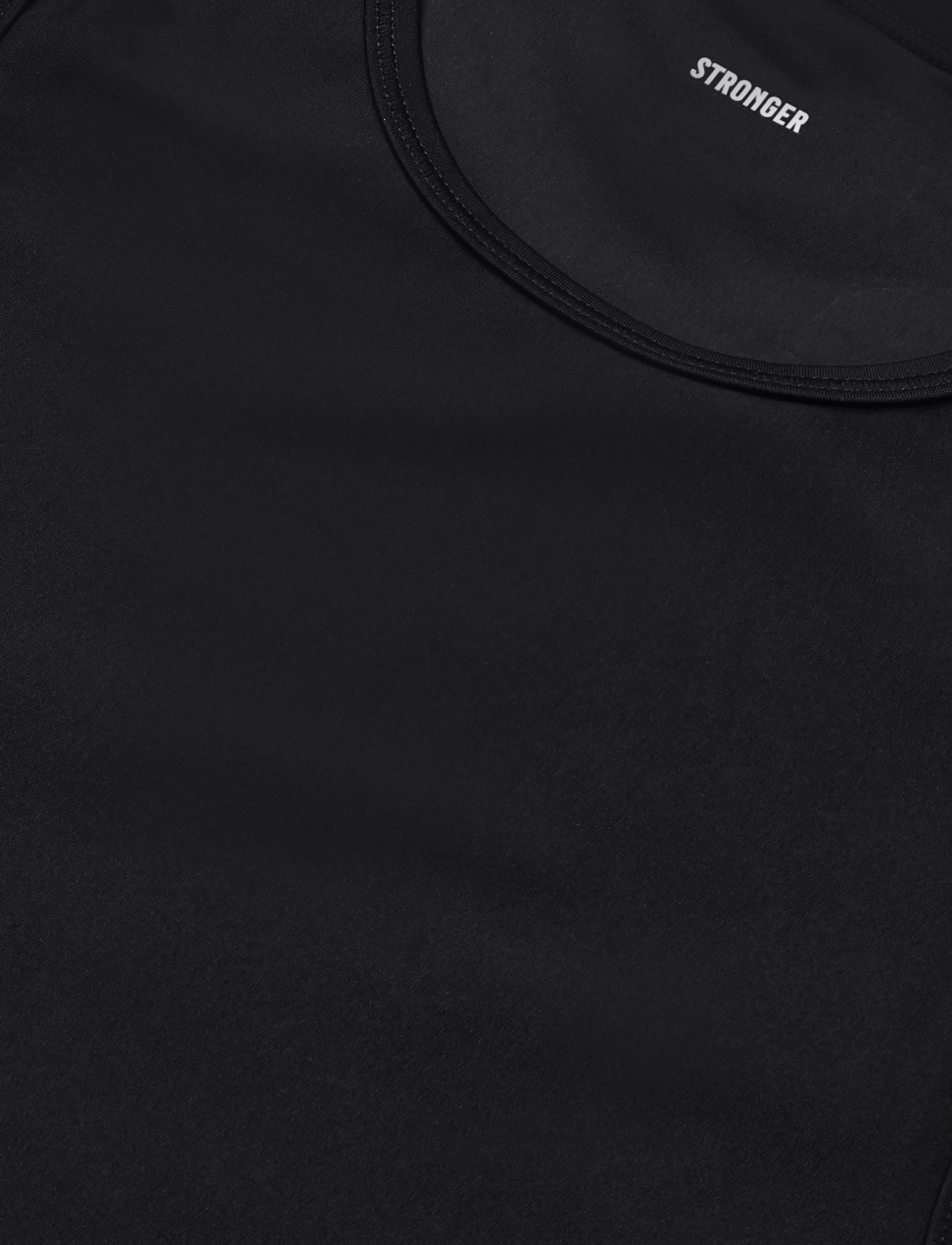 STRONGER - Signature Slim Tank Top - tank tops - black - 5
