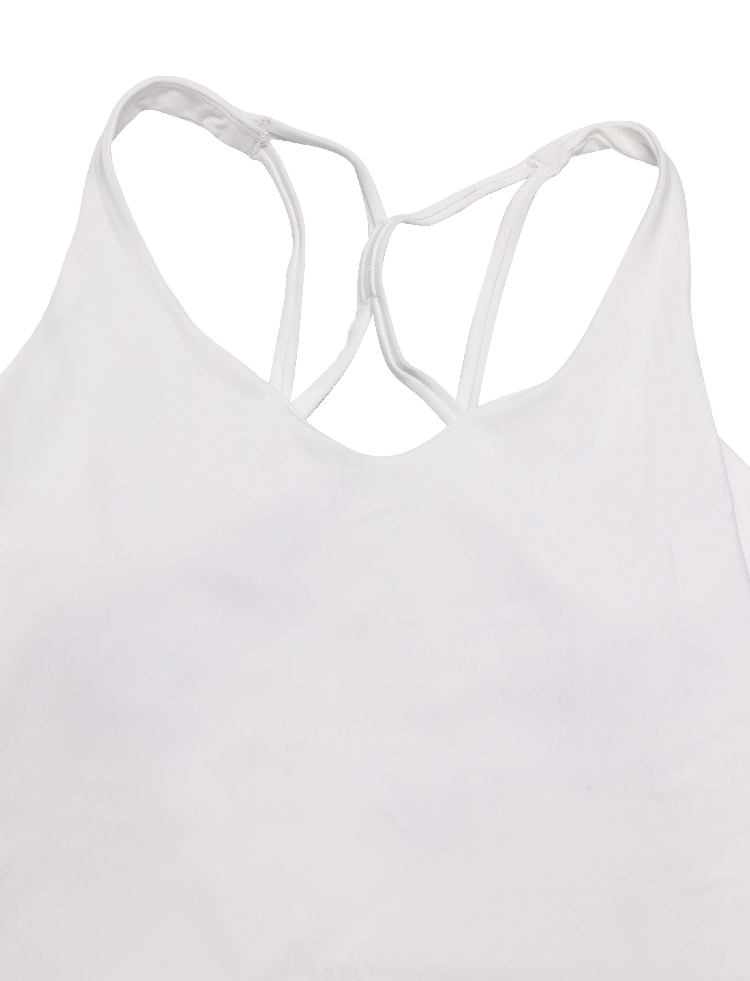 STRONGER - Signature Strappy Tank - linnen - bright white - 2