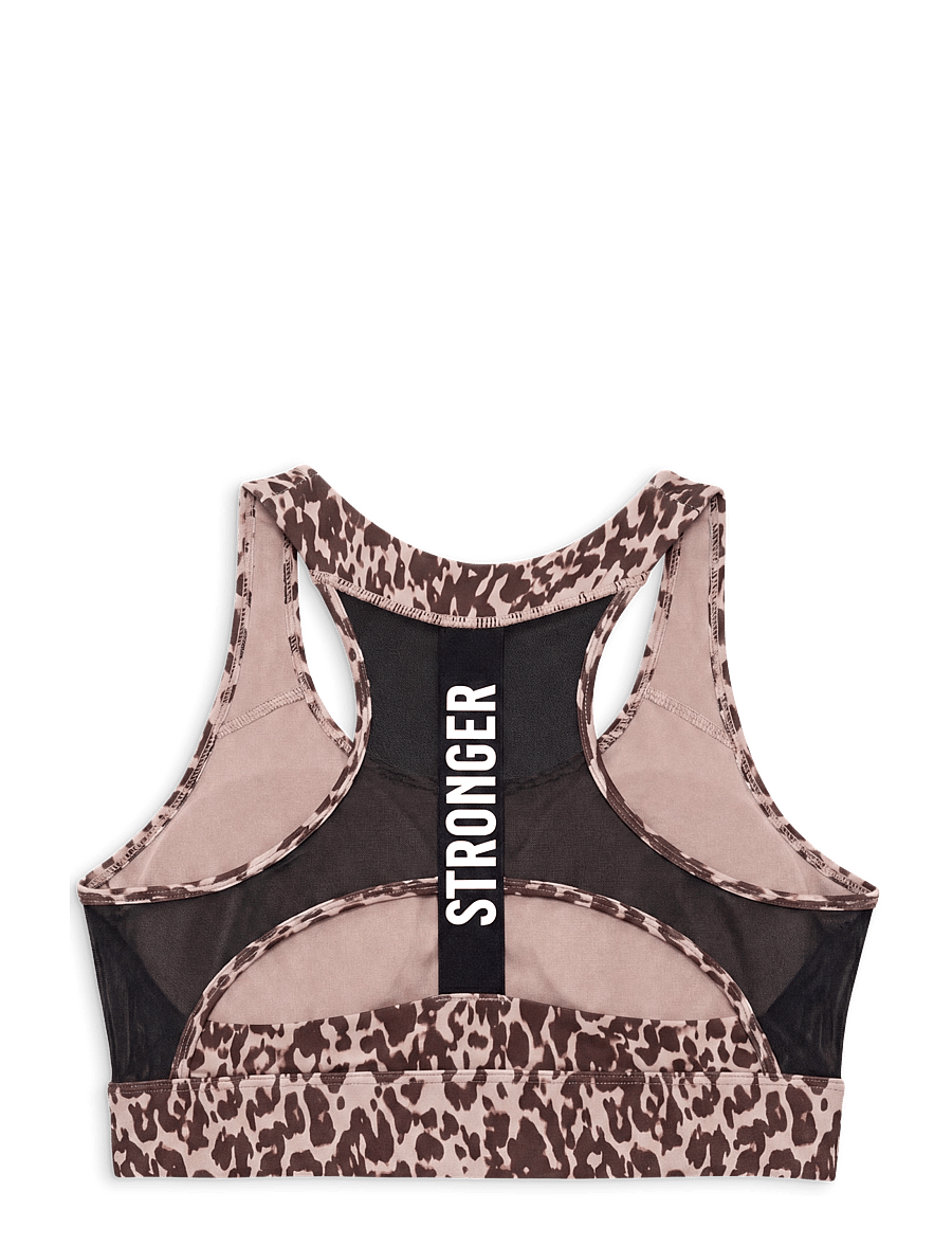 STRONGER - Bounce Sports Bra - spordi-rinnahoidjad - leo rush print - 2