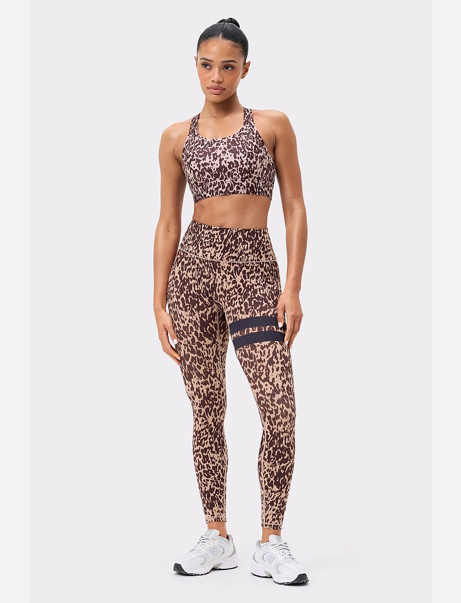 STRONGER - Bounce Sports Bra - spordi-rinnahoidjad - leo rush print - 3